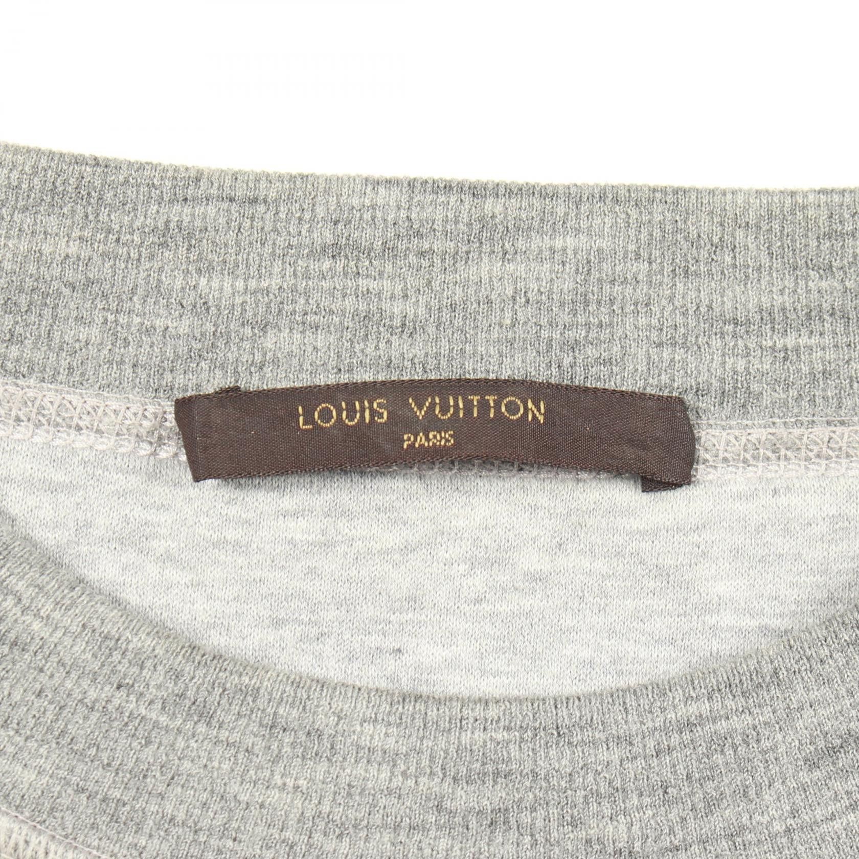 Louis Vuitton Louis Vuitton Louis Vuitton Christopher Nemeth Cotton Wool Sweatshirt Textile Sweatshirts & Hoodies DUTY FREE for USA Size ONE SIZE - 3 Thumbnail