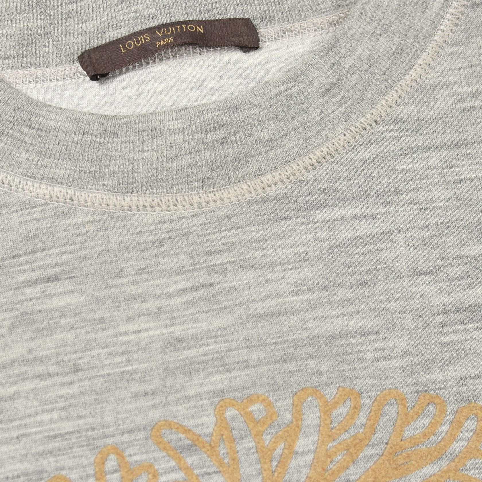 Louis Vuitton Louis Vuitton Louis Vuitton Christopher Nemeth Cotton Wool Sweatshirt Textile Sweatshirts & Hoodies DUTY FREE for USA Size ONE SIZE - 6 Thumbnail