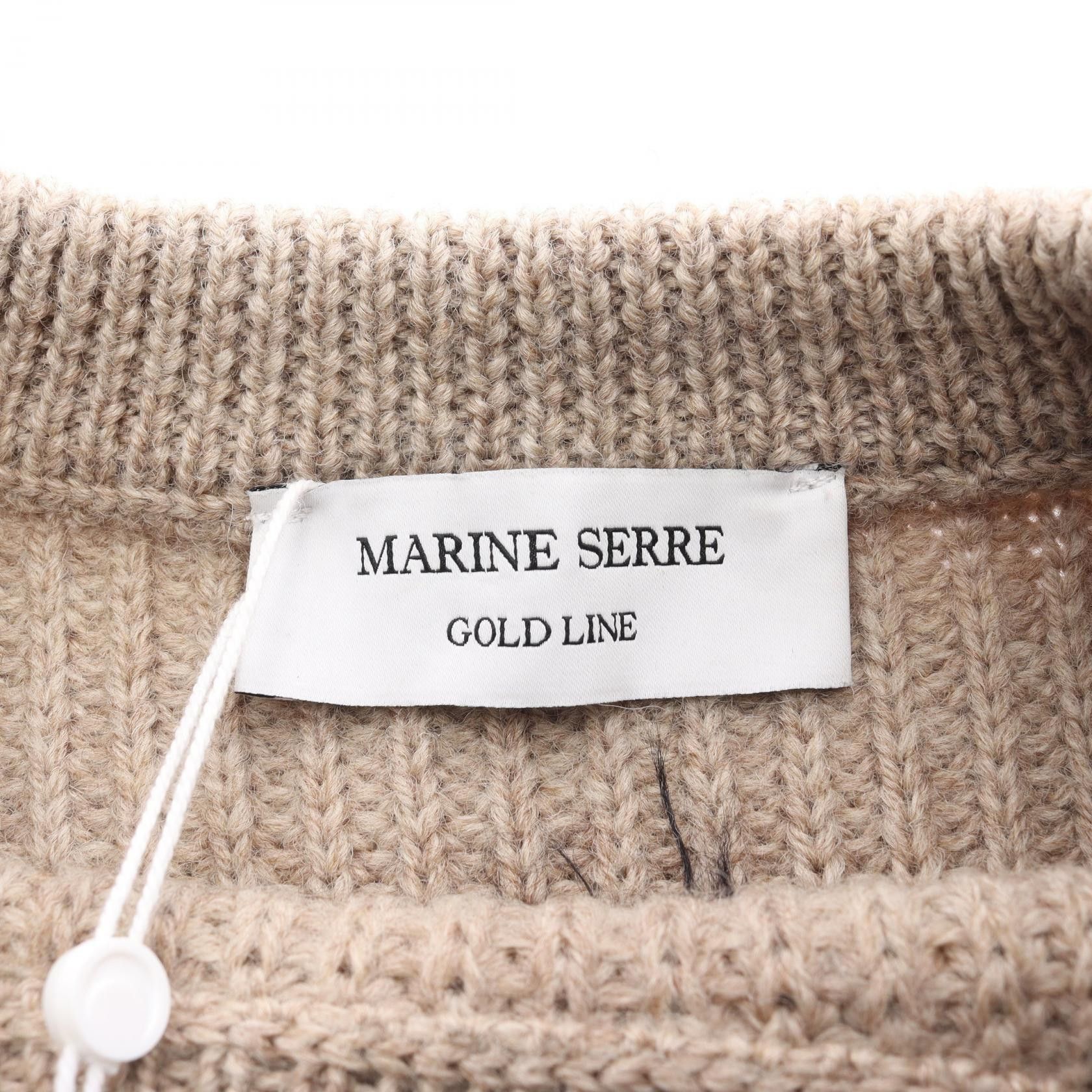 Other Other Marine Serre Wool Knit Top Textile Tops DUTY FREE for USA Size ONE SIZE - 3 Thumbnail