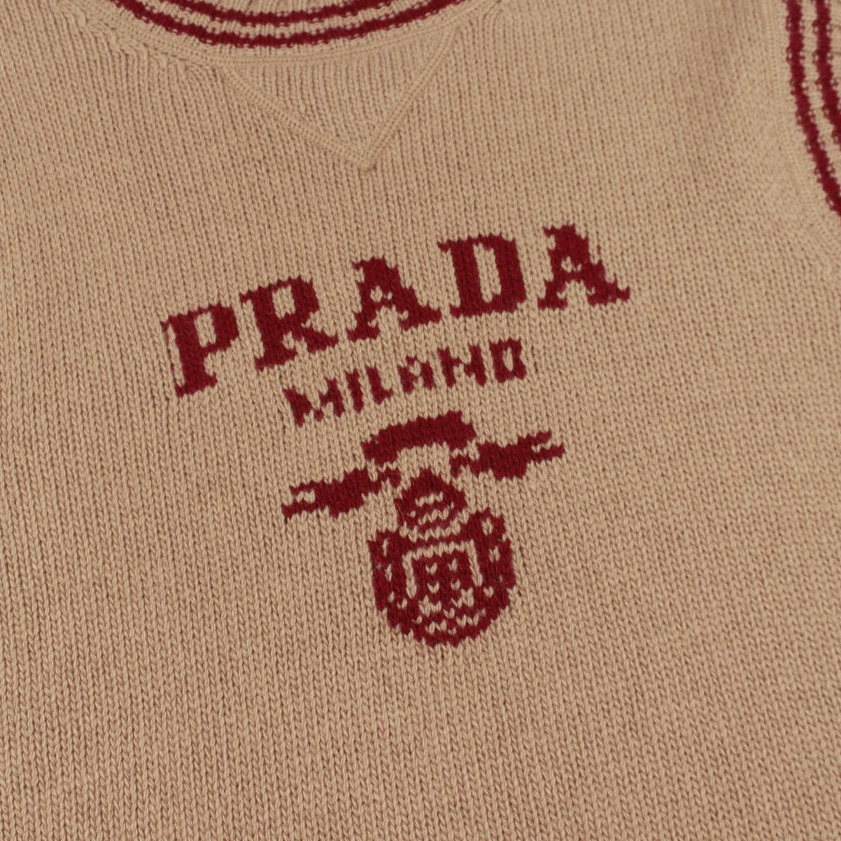 Prada Prada PRADA Wool Vest Textile Tops DUTY FREE for USA Size ONE SIZE - 6 Thumbnail