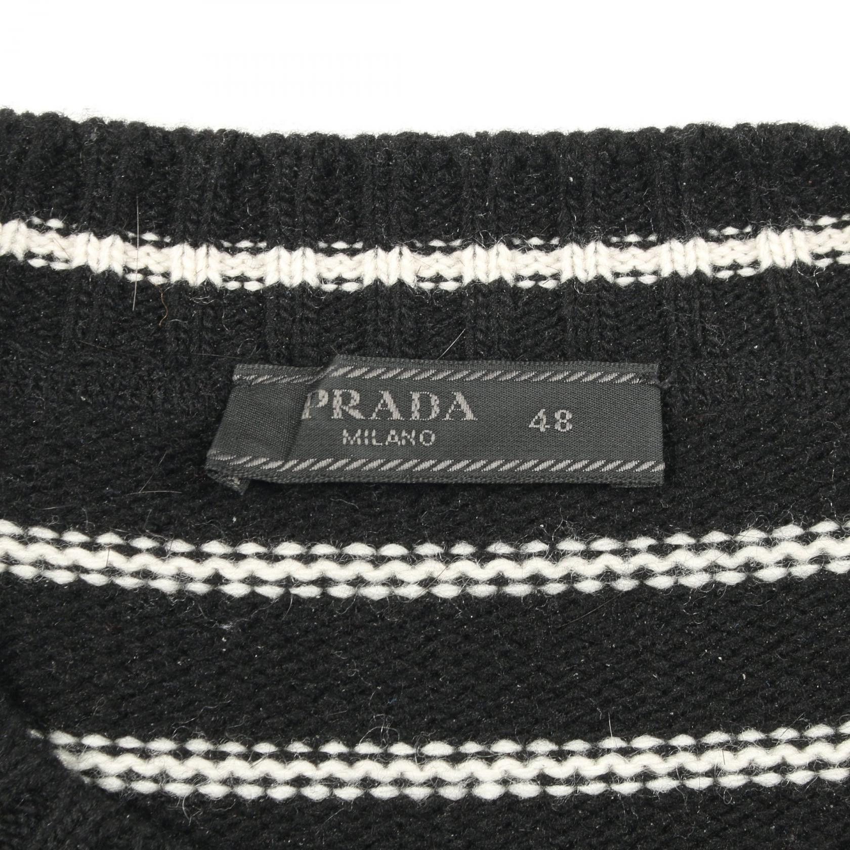 Prada Prada Prada Wool Cashmere Knit Top Textile Tops DUTY FREE for USA Size ONE SIZE - 3 Thumbnail