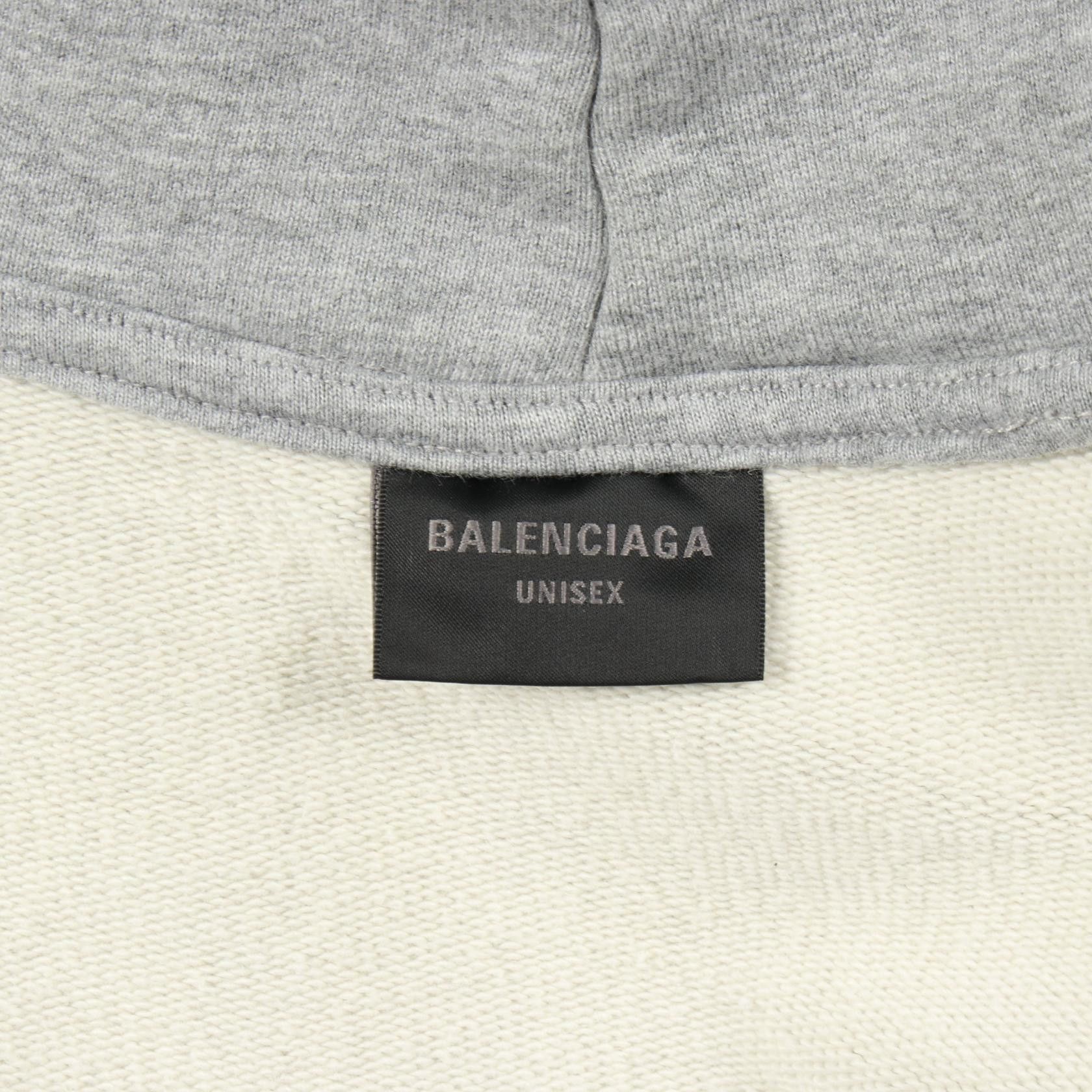 Balenciaga Balenciaga Balenciaga TAPE TYPE BB logo cotton hoodie Textile Sweatshirts & Hoodies DUTY FREE for USA Size ONE SIZE - 3 Thumbnail