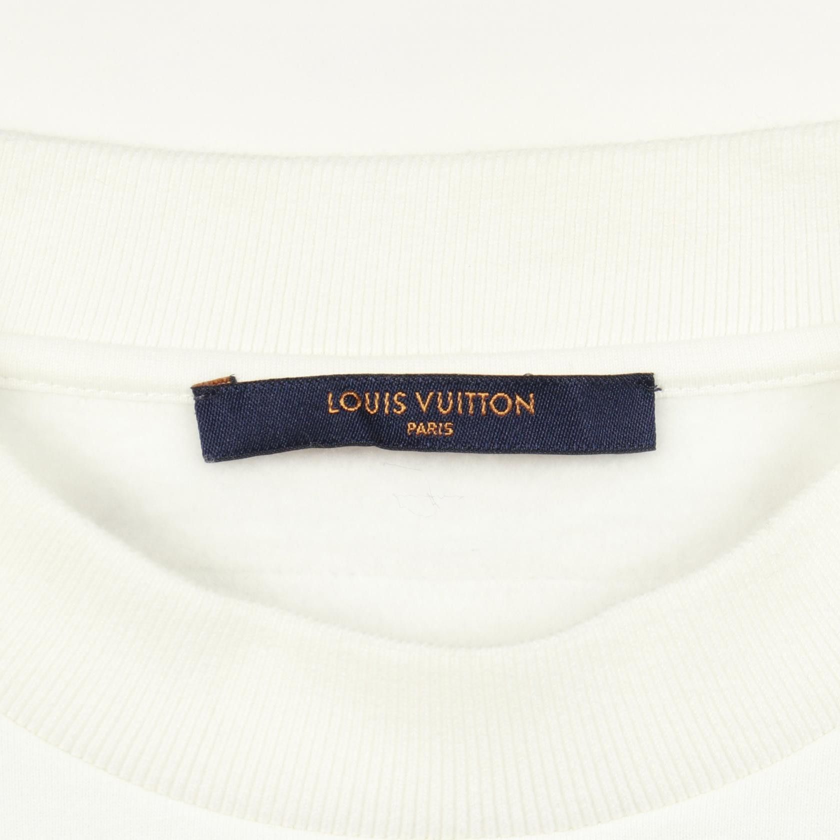 Louis Vuitton Louis Vuitton Louis Vuitton Monogram Flower Embroidery Cotton Sweatshirt Textile Sweatshirts & Hoodies DUTY FREE for USA Size ONE SIZE - 3 Thumbnail