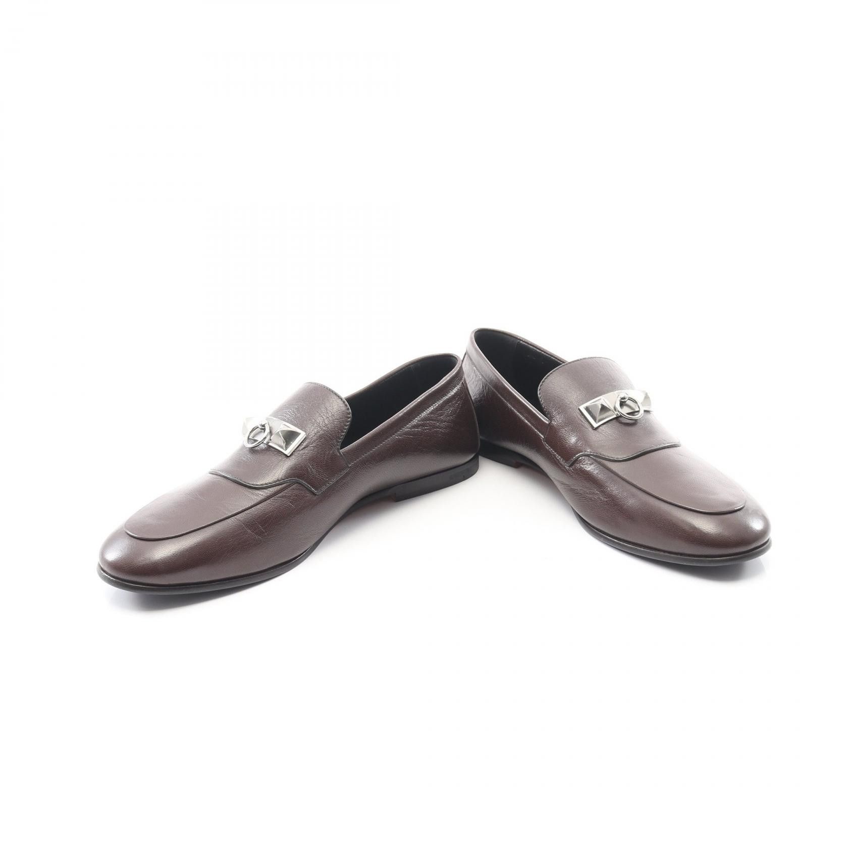 Hermes Hermes Hermes Collier de Chien Leather Loafers Leather Shoes DUTY FREE for USA Size ONE SIZE - 3 Thumbnail