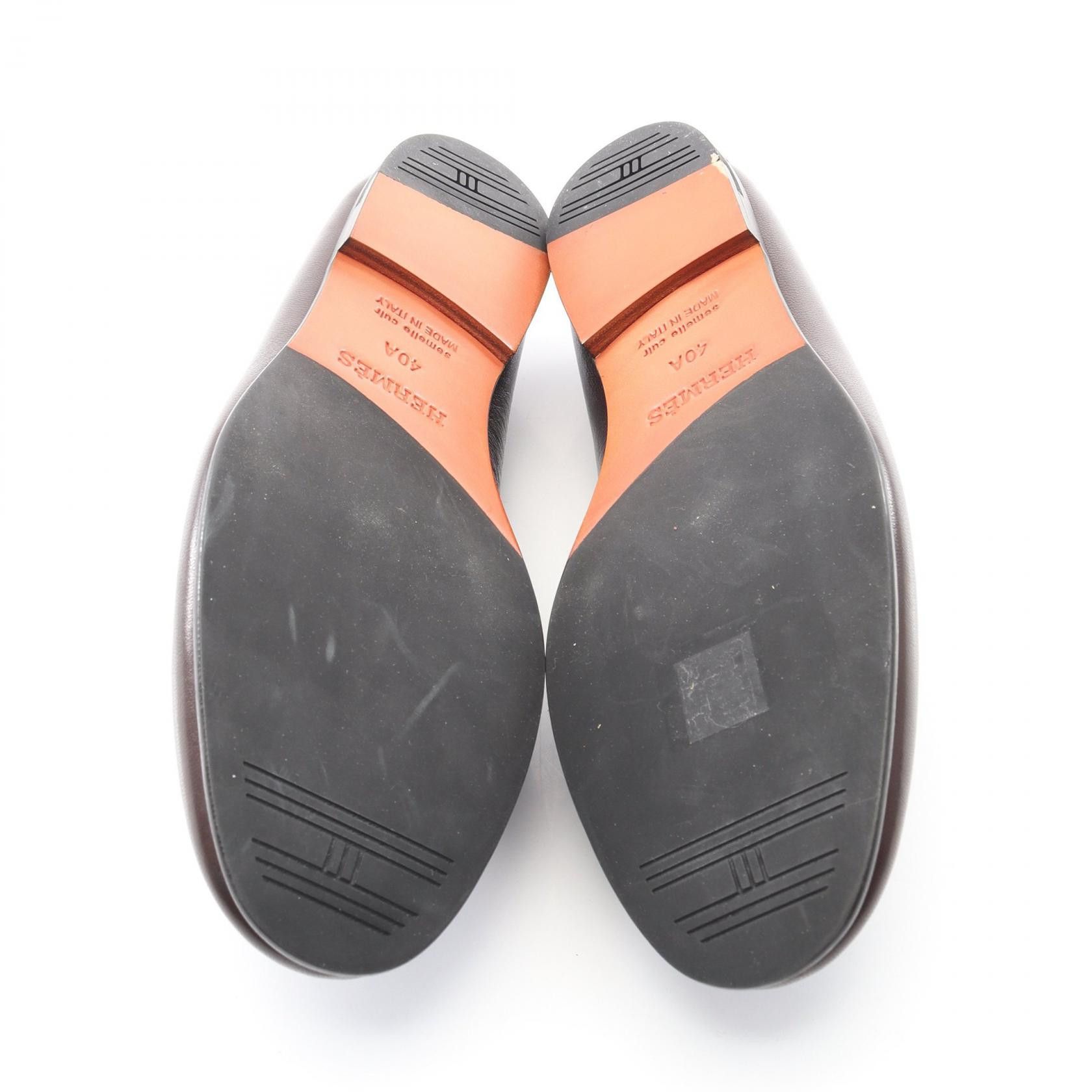 Hermes Hermes Hermes Collier de Chien Leather Loafers Leather Shoes DUTY FREE for USA Size ONE SIZE - 4 Thumbnail