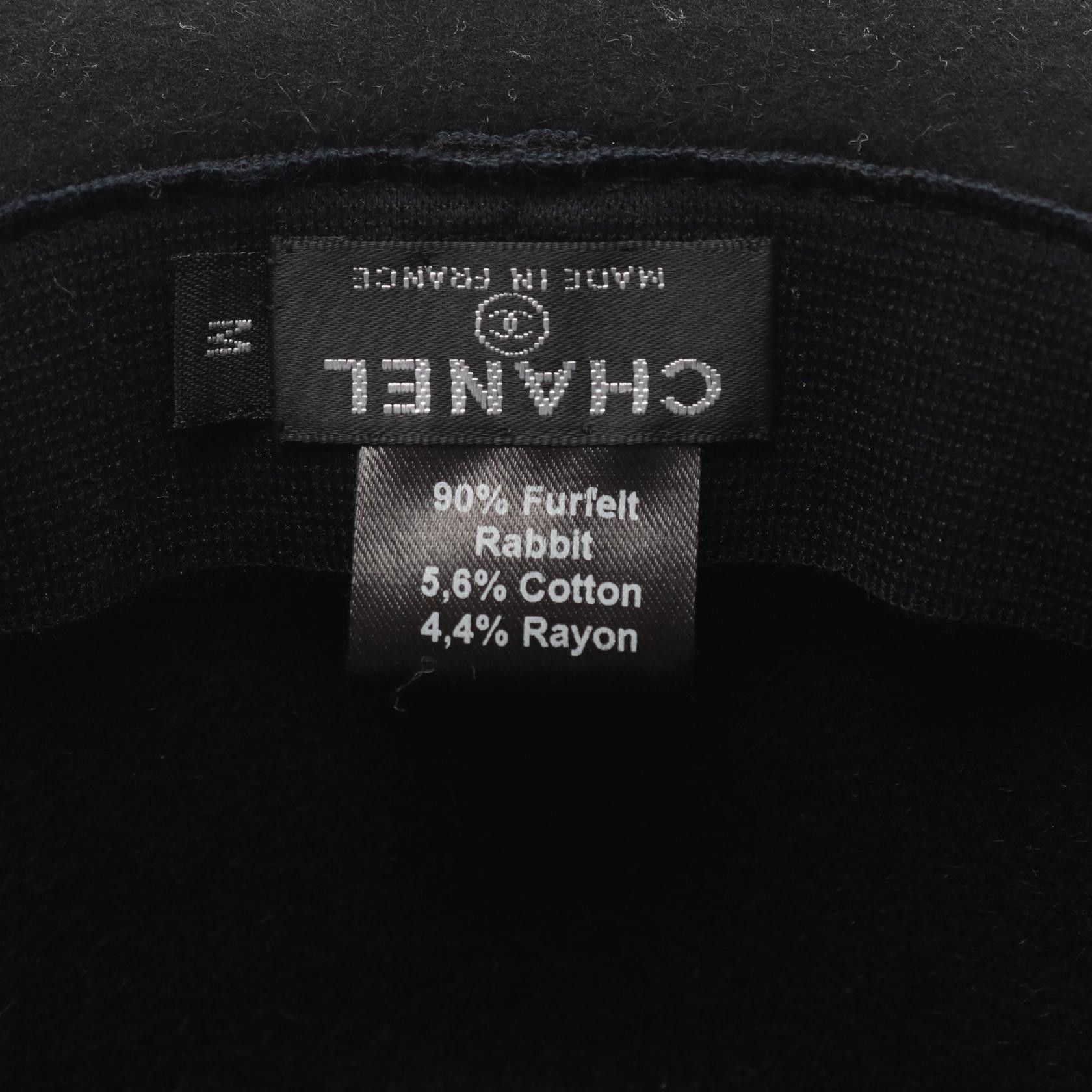 Chanel Chanel Chanel Coco Mark Rabbit Felt Hat Others Hats DUTY FREE for USA Size ONE SIZE - 5 Thumbnail
