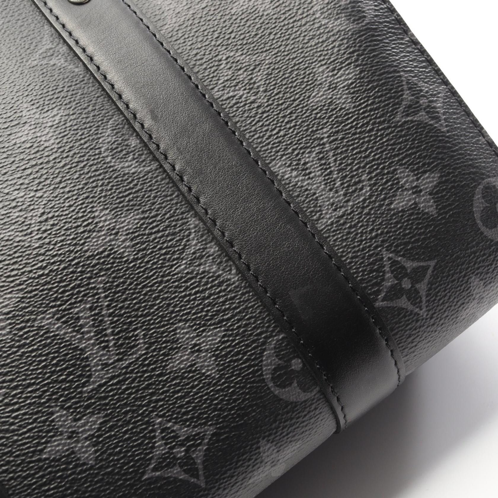 Louis Vuitton Louis Vuitton Louis Vuitton City Keepall Monogram Eclipse Reverse Coated Canvas Shoulder Bag Textile Shoulder Bag M45936 DUTY FREE for USA Size ONE SIZE - 7 Thumbnail