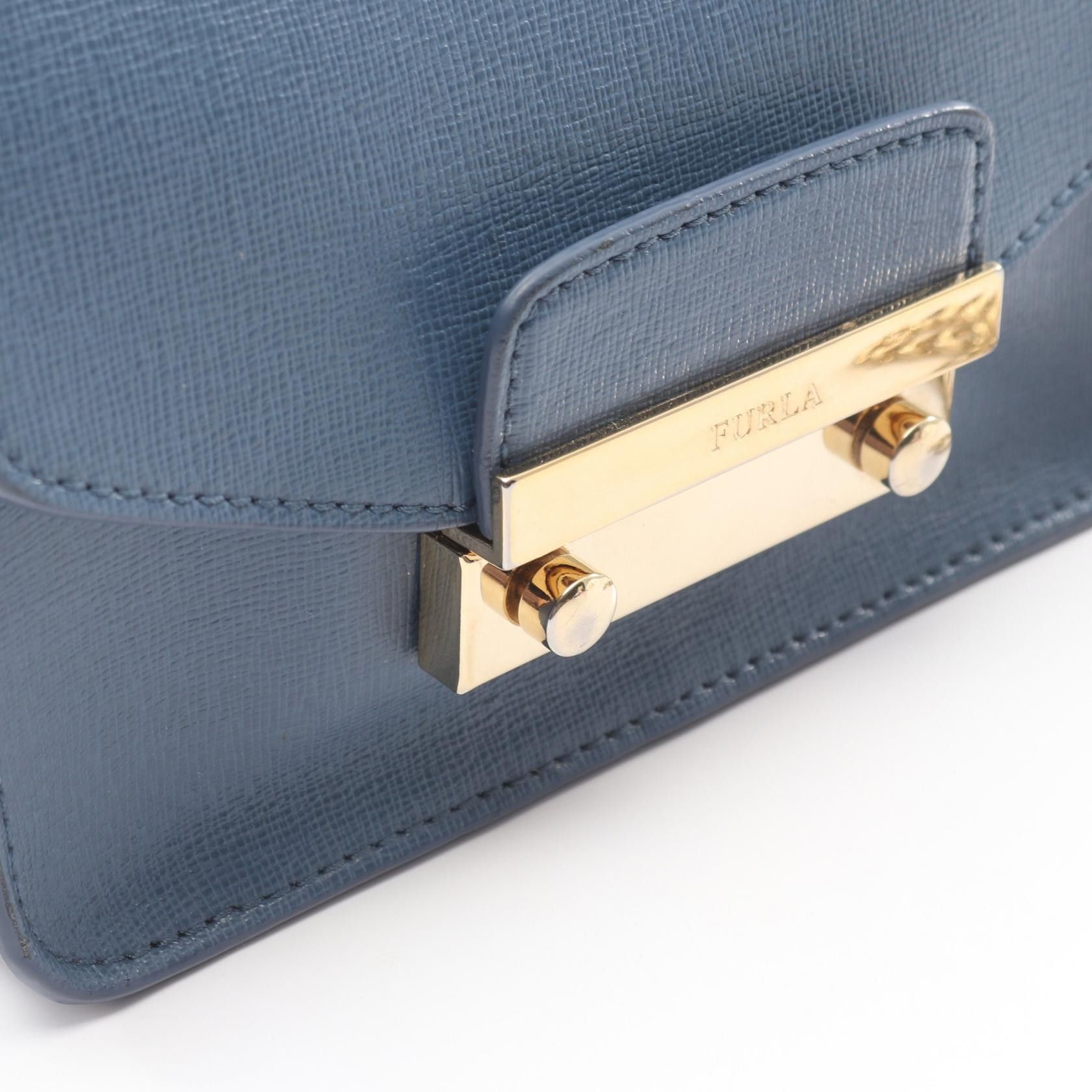 Furla Furla Furla Metropolis Leather Mini Shoulder Bag Leather Shoulder Bag G6400 DUTY FREE for USA Size ONE SIZE - 10 Thumbnail