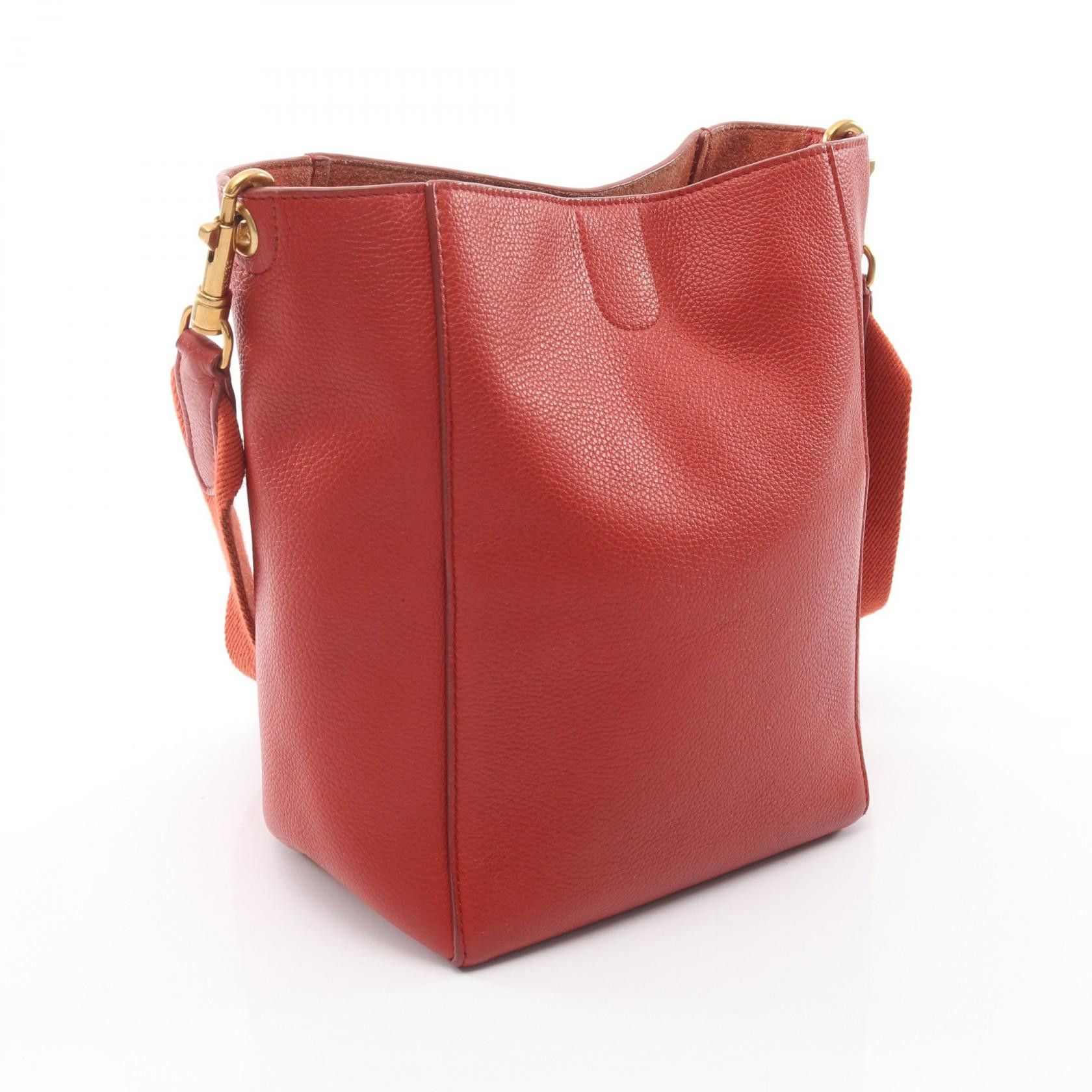 Celine Celine Celine Sangle Bucket Small Leather Shoulder Bag Leather Shoulder Bag 178303 DUTY FREE for USA Size ONE SIZE - 2 Thumbnail
