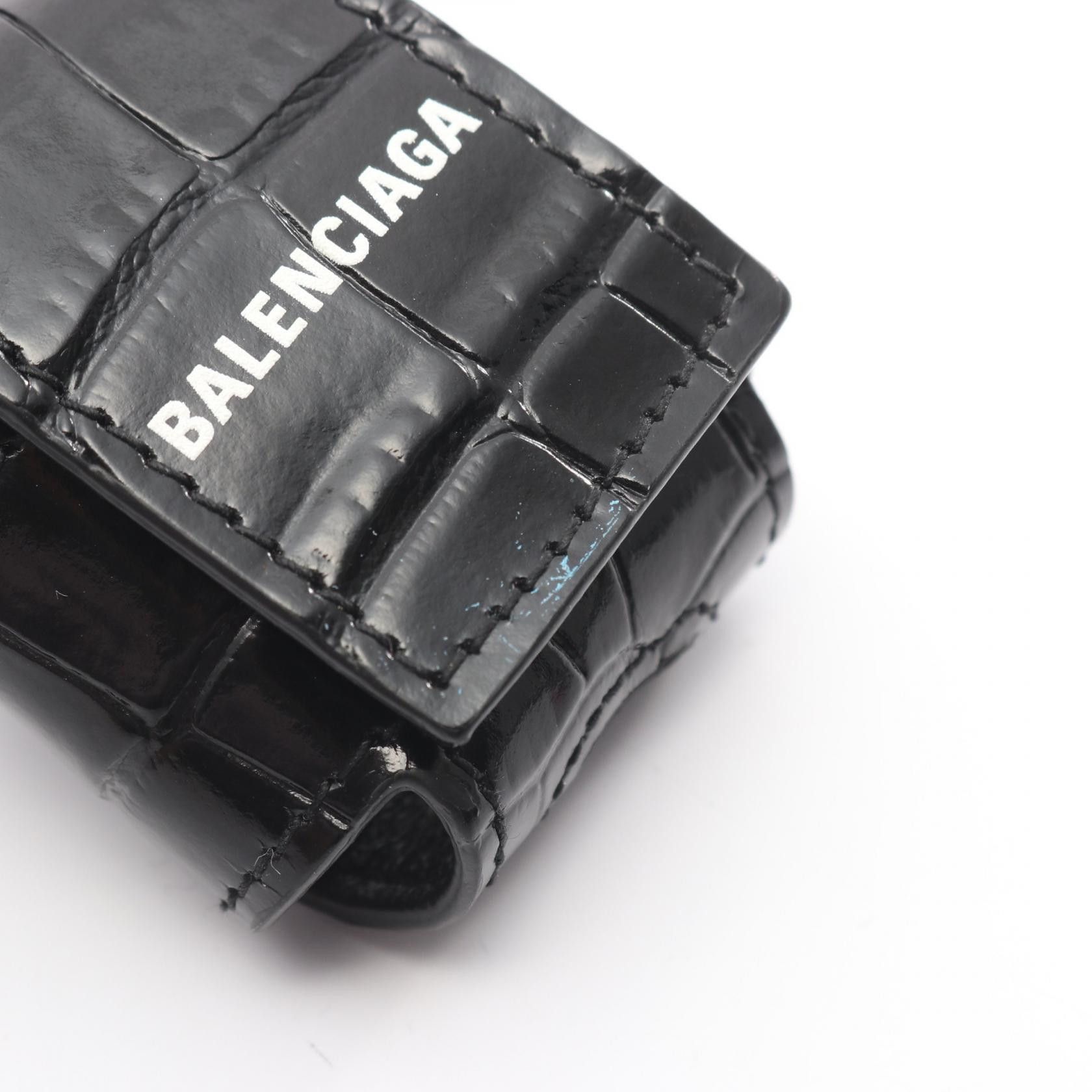 Balenciaga Balenciaga Balenciaga Leather AirPods Case Leather Phonecase 659926 DUTY FREE for USA Size ONE SIZE - 5 Thumbnail