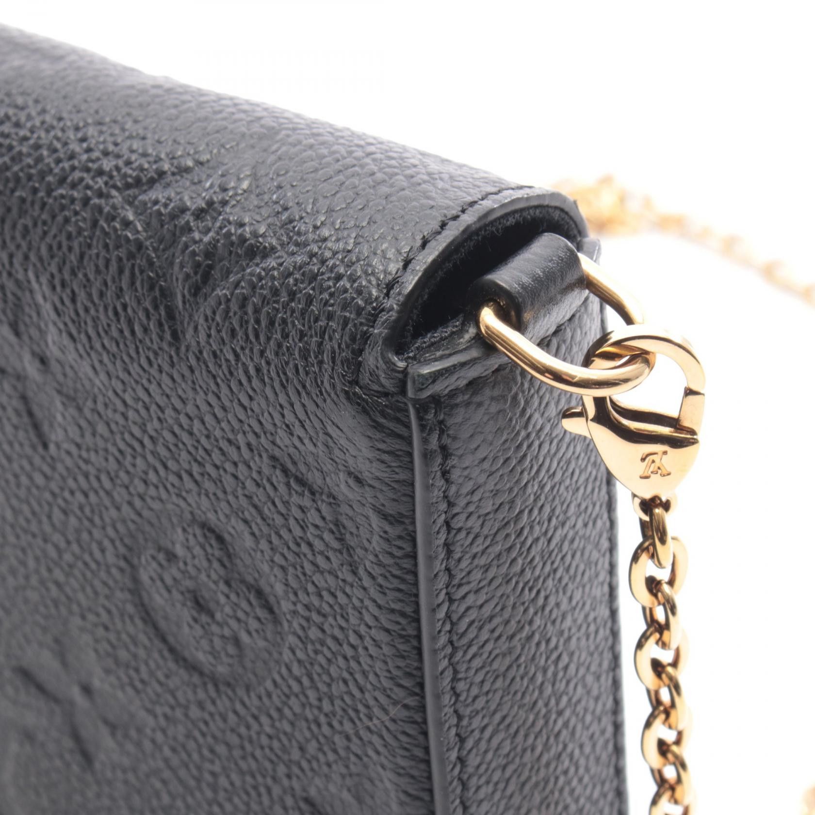 Louis Vuitton Louis Vuitton Louis Vuitton Pochette Felicie Monogram Empreinte Shoulder Bag Leather Shoulder Bag M64064 DUTY FREE for USA Size ONE SIZE - 8 Thumbnail