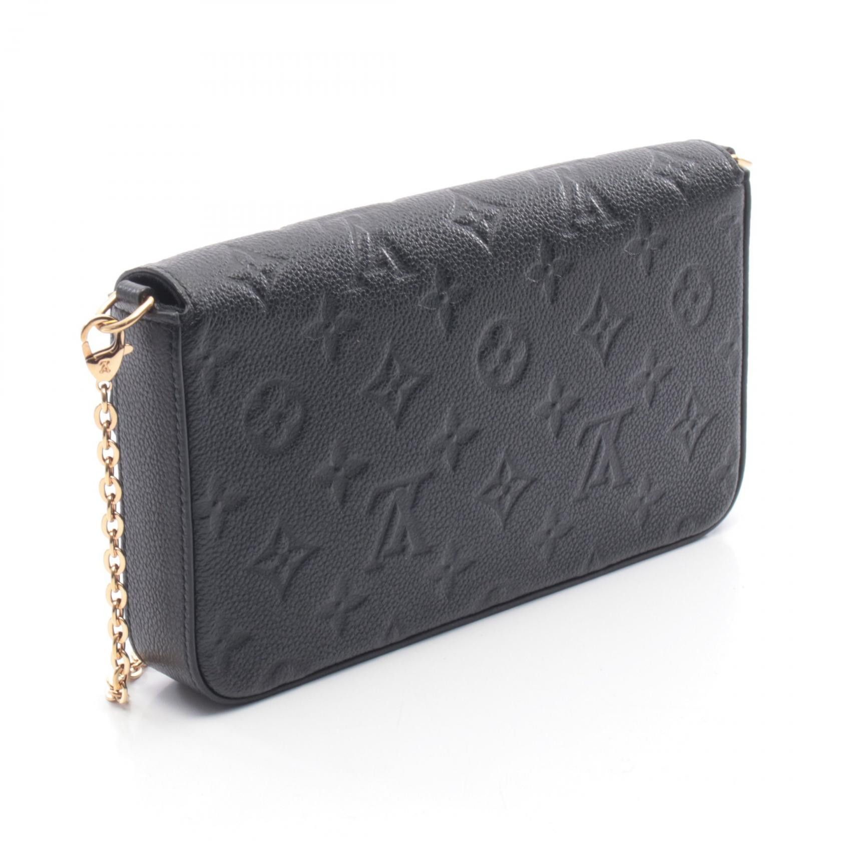 Louis Vuitton Louis Vuitton Louis Vuitton Pochette Felicie Monogram Empreinte Shoulder Bag Leather Shoulder Bag M64064 DUTY FREE for USA Size ONE SIZE - 2 Thumbnail