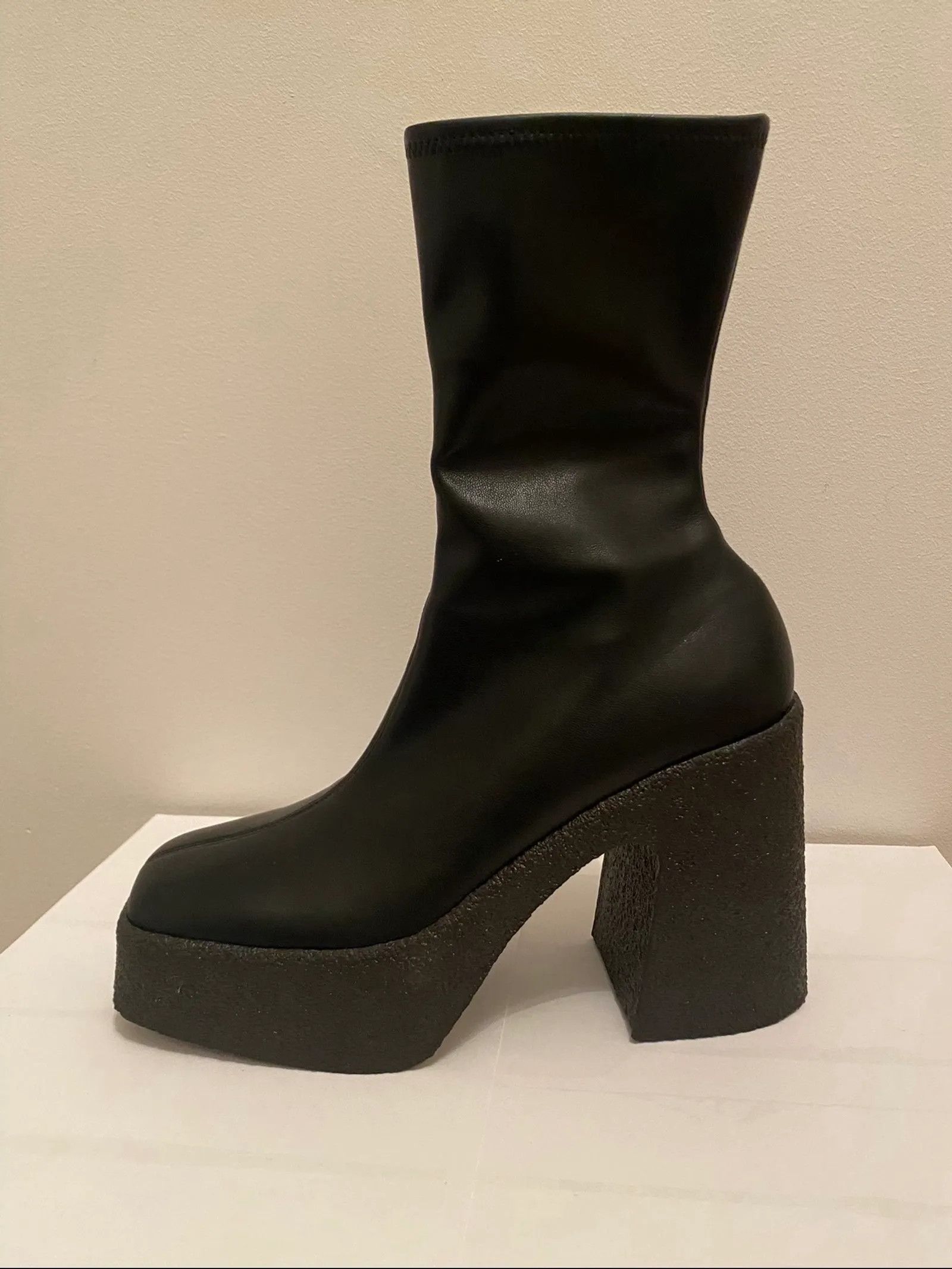 Stella McCartney Stella McCartney Skyla Chunky Platform Ankle Boots Boots Size US 7 / IT 37 - 4 Thumbnail