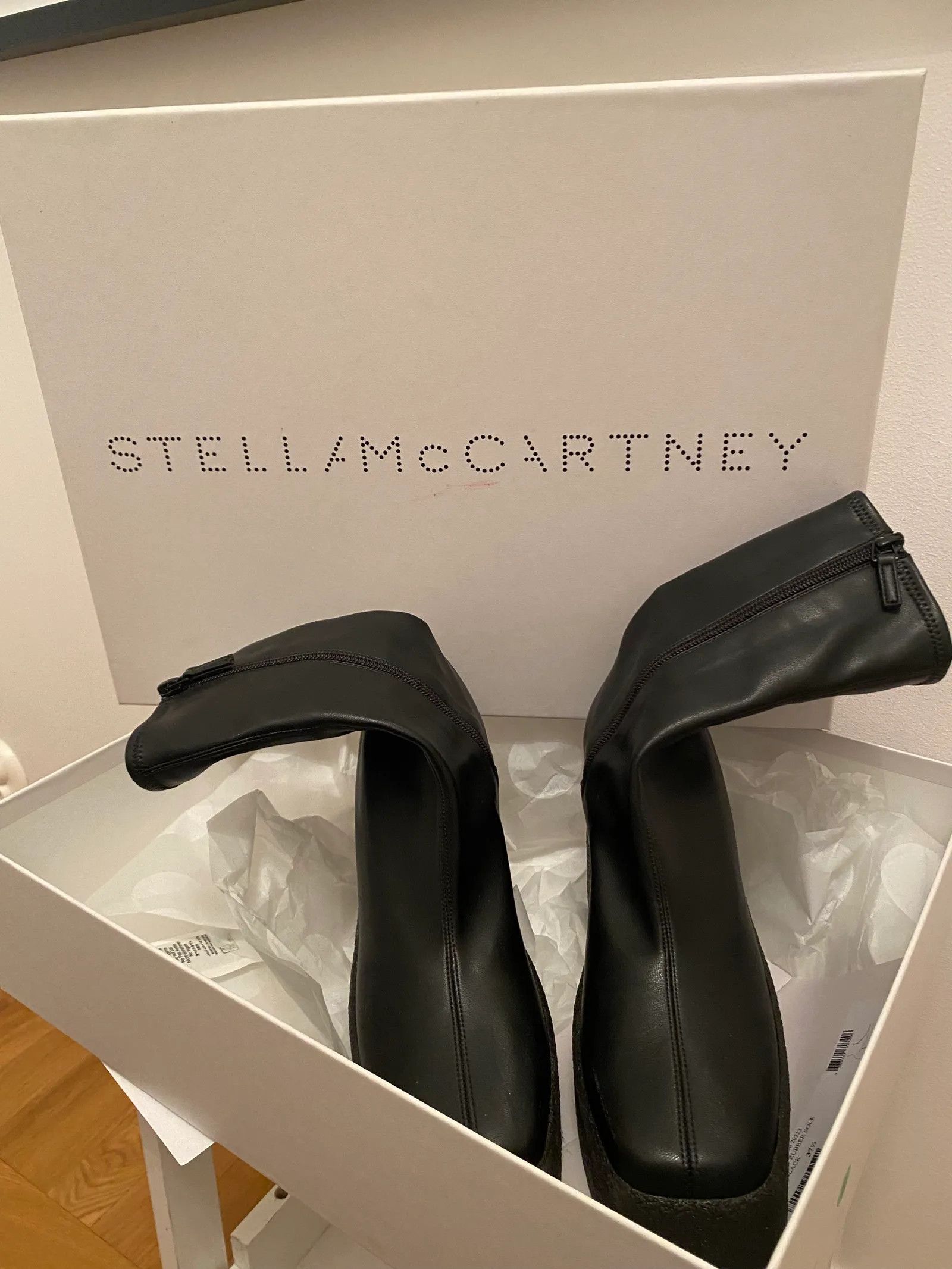 Stella McCartney Stella McCartney Skyla Chunky Platform Ankle Boots Boots Size US 7 / IT 37 - 2 Thumbnail