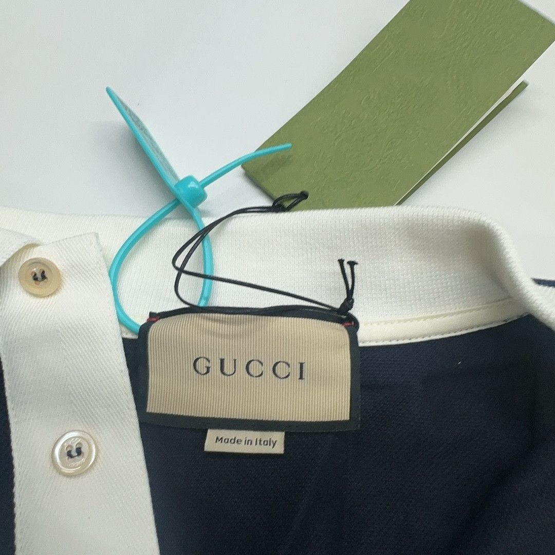 Gucci Gucci G Logo Pocket Polo Shirt Size L Size US L / EU 52-54 / 3 - 5 Thumbnail