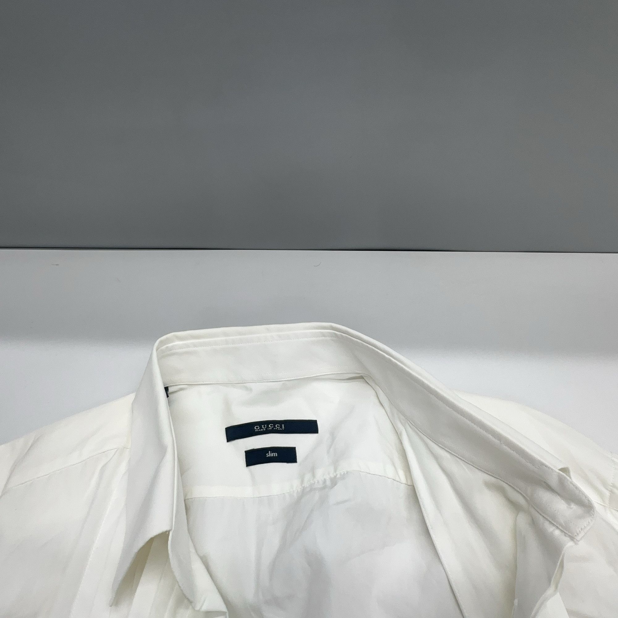 Gucci Gucci White Formal Dress Shirt Size L Size 42R - 7 Thumbnail