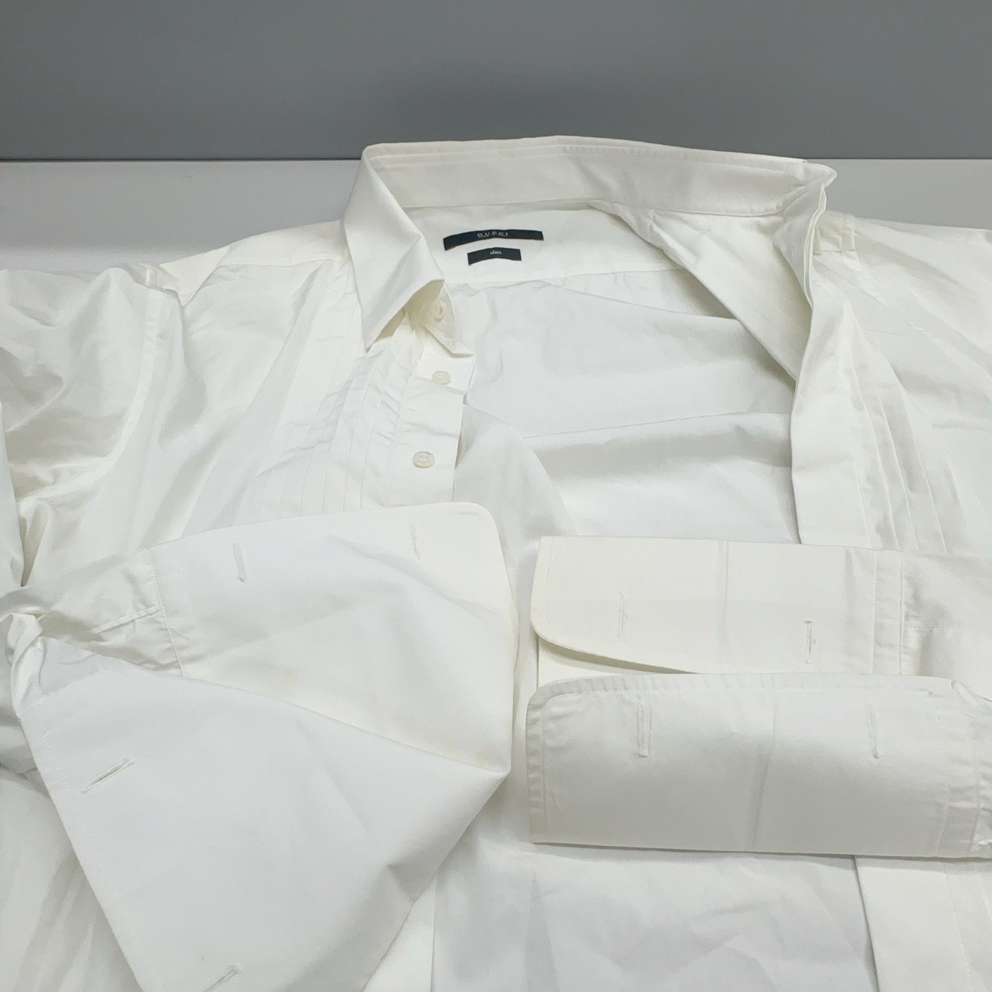 Gucci Gucci White Formal Dress Shirt Size L Size 42R - 9 Thumbnail
