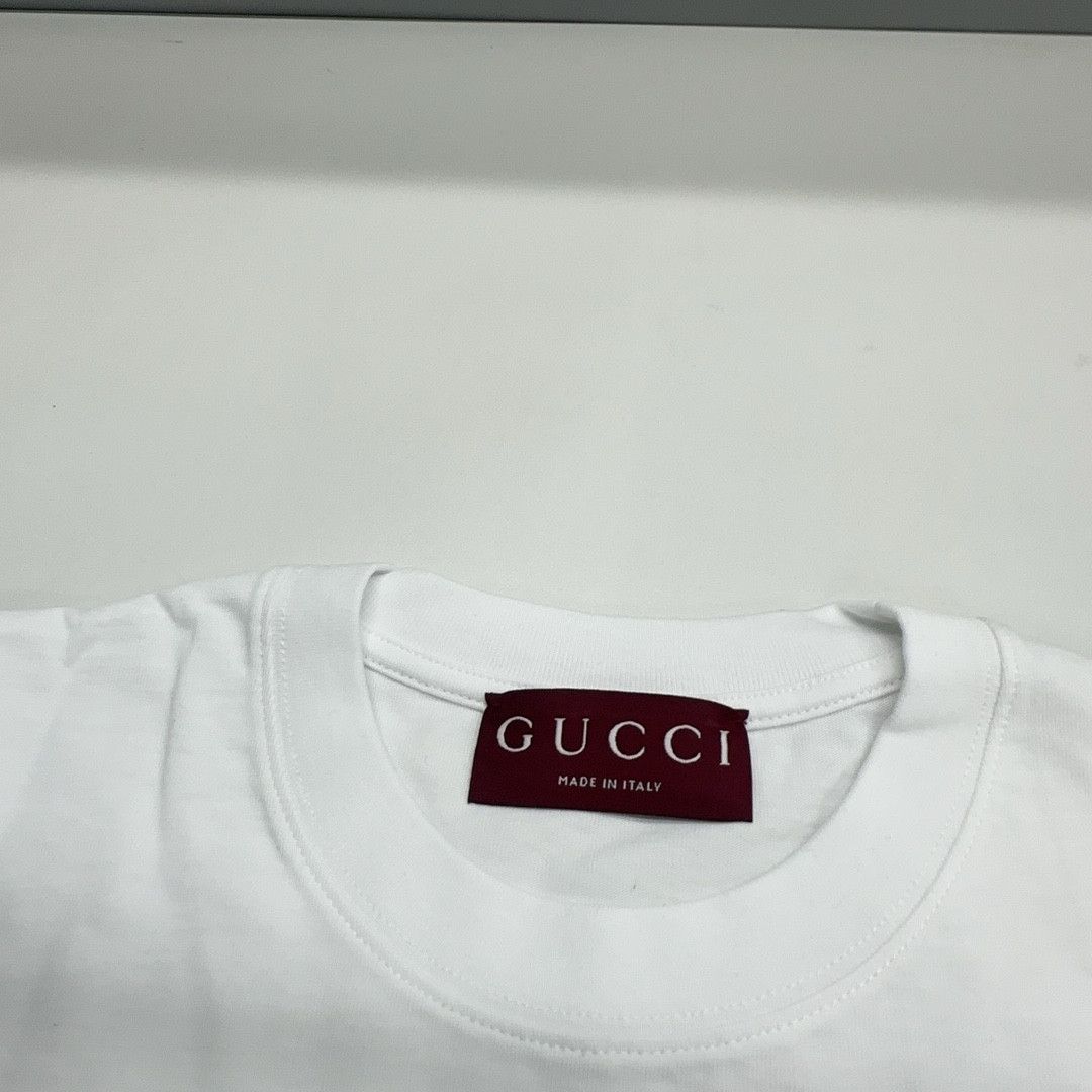 Gucci Gucci Logo Print T-Shirt Size M Size US M / EU 48-50 / 2 - 5 Thumbnail