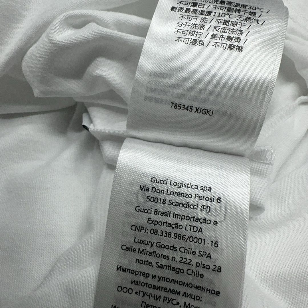 Gucci Gucci Logo Print T-Shirt Size M Size US M / EU 48-50 / 2 - 4 Thumbnail