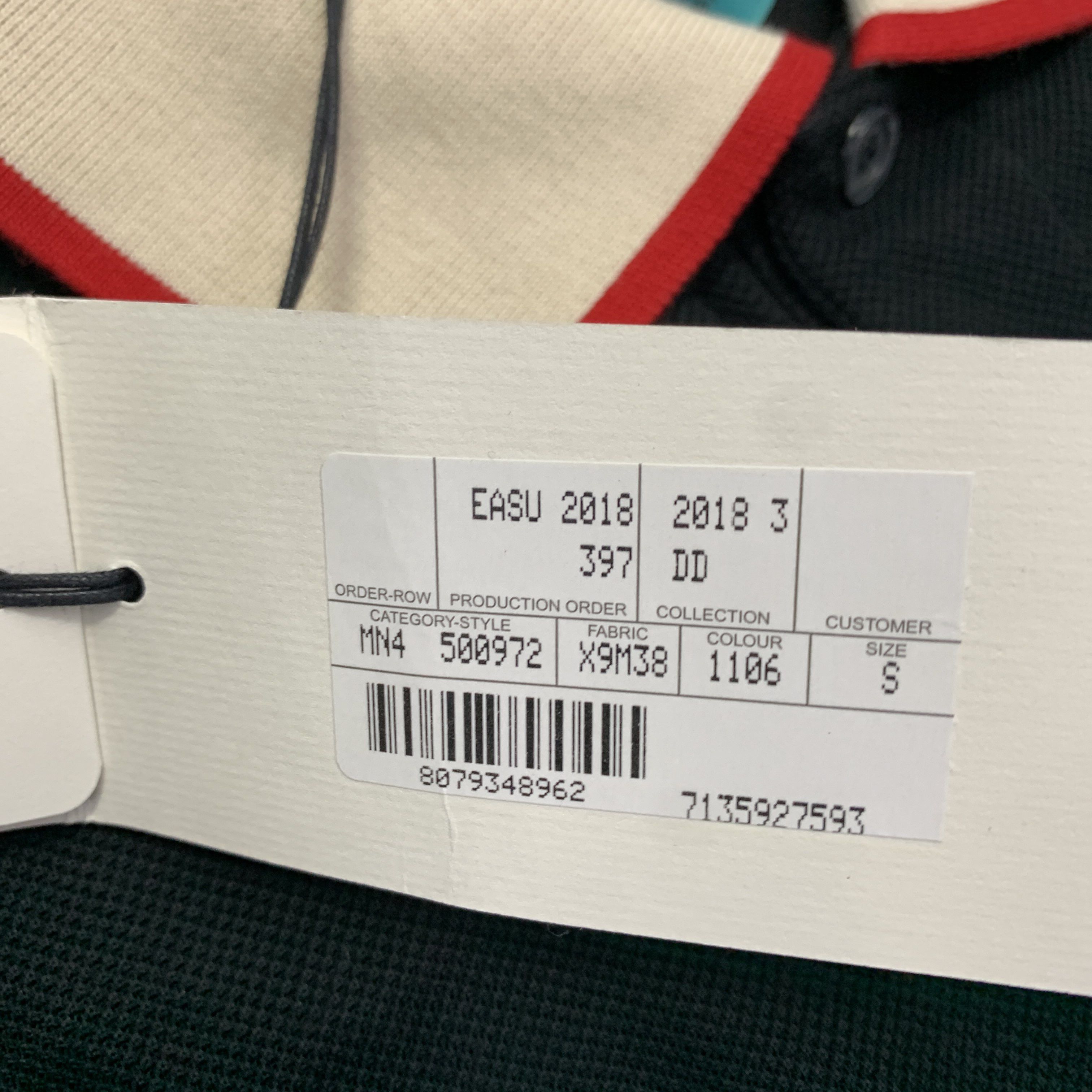 Gucci Gucci Side Stripe Logo Polo Shirt Size S Size US S / EU 44-46 / 1 - 3 Thumbnail