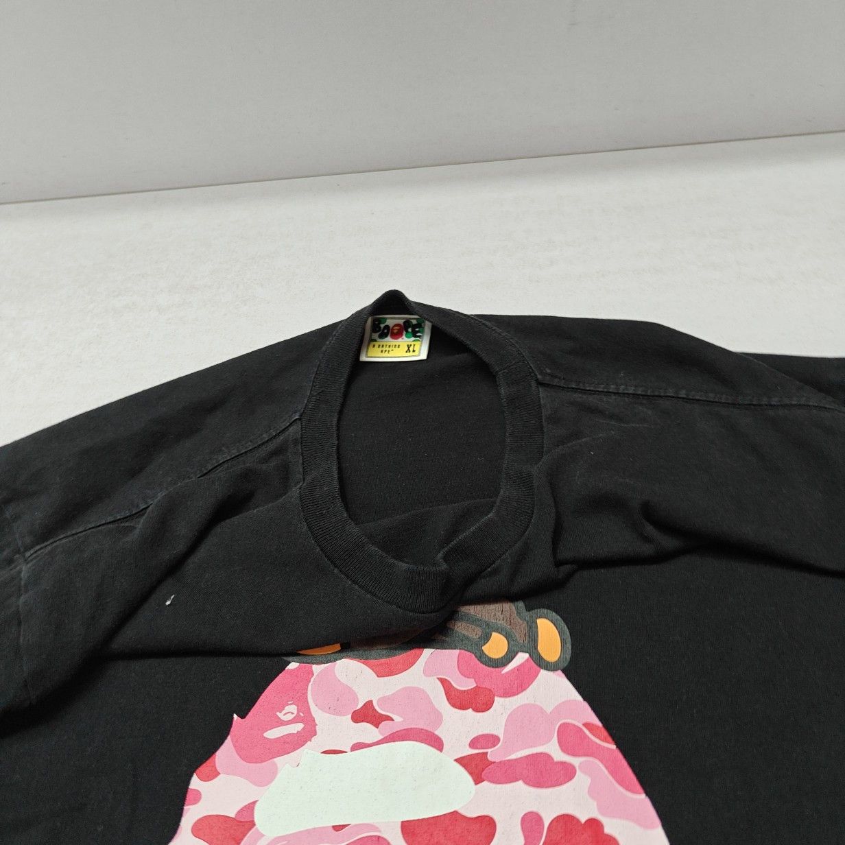Bape A Bathing Ape Pink Camo Ape Head T-Shirt Size XL Size US XL / EU 56 / 4 - 9 Thumbnail