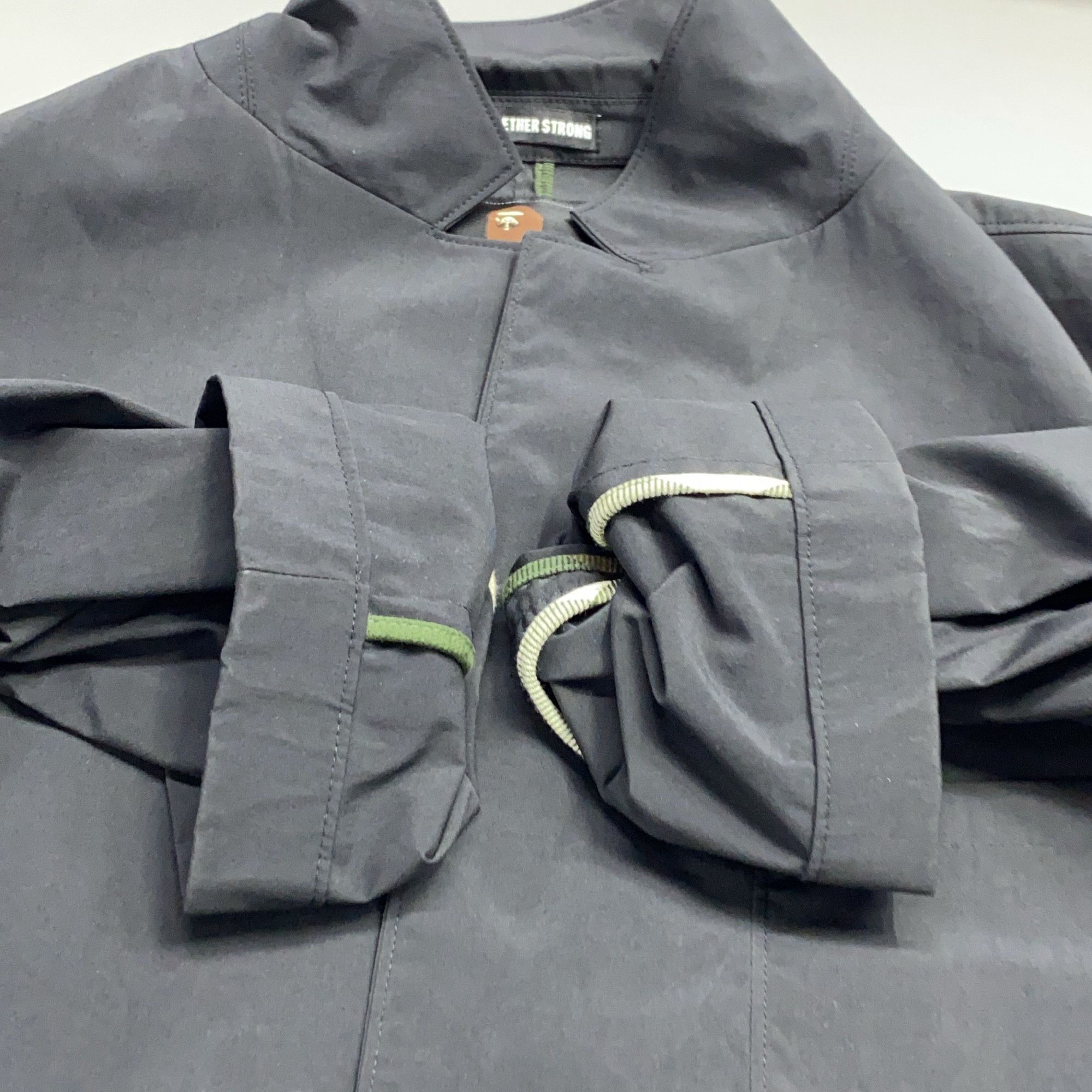 Bape A BATHING APE Metal Badge Blazer US XL Size 42R - 14 Thumbnail