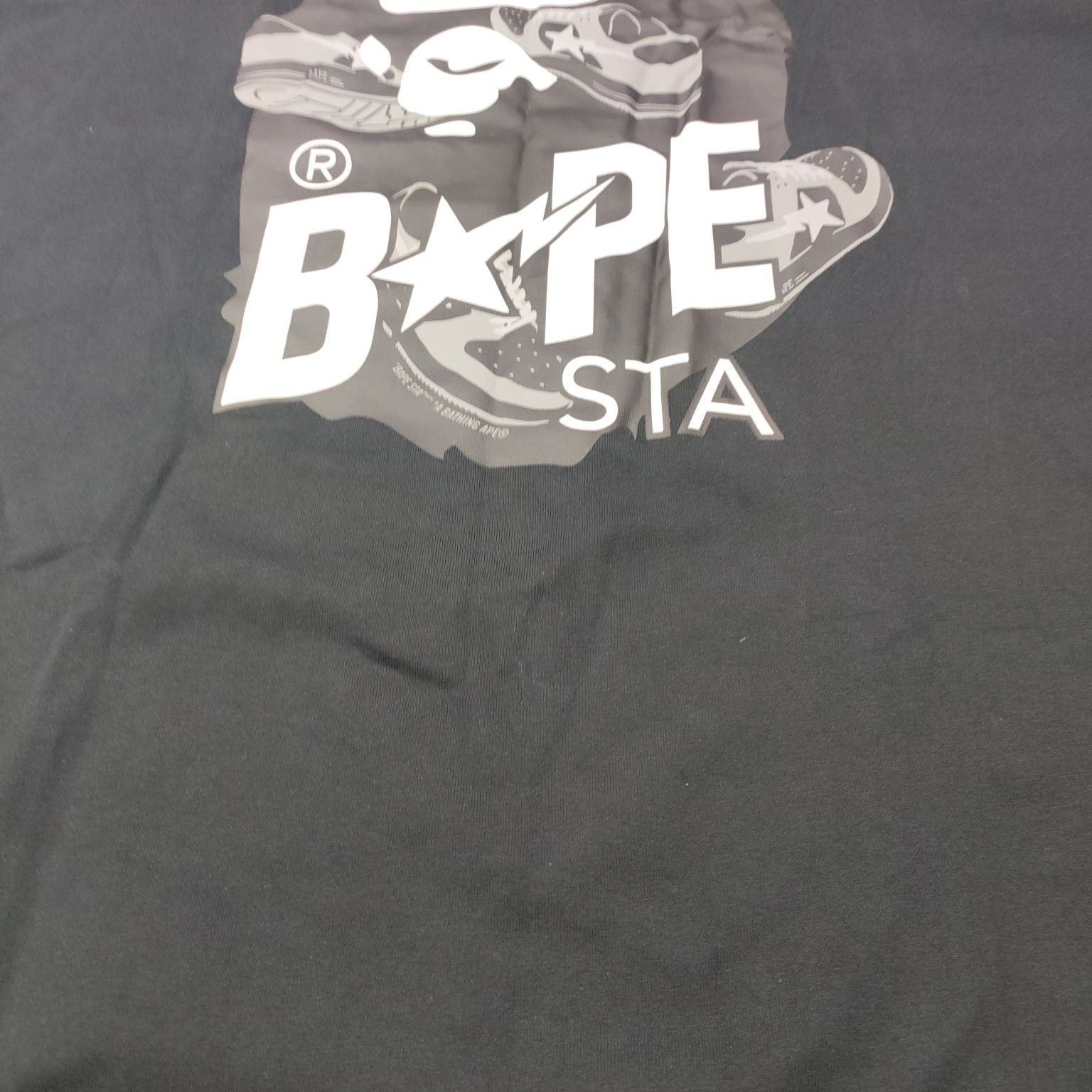 Bape A Bathing Ape Bape Sta Print T-Shirt Size XL Size US XL / EU 56 / 4 - 7 Thumbnail
