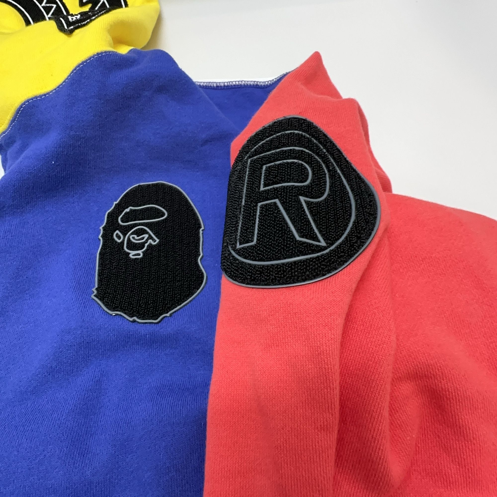 Bape A Bathing Ape Multi-Color Shark Zip Hoodie Size XL Size US XL / EU 56 / 4 - 5 Thumbnail