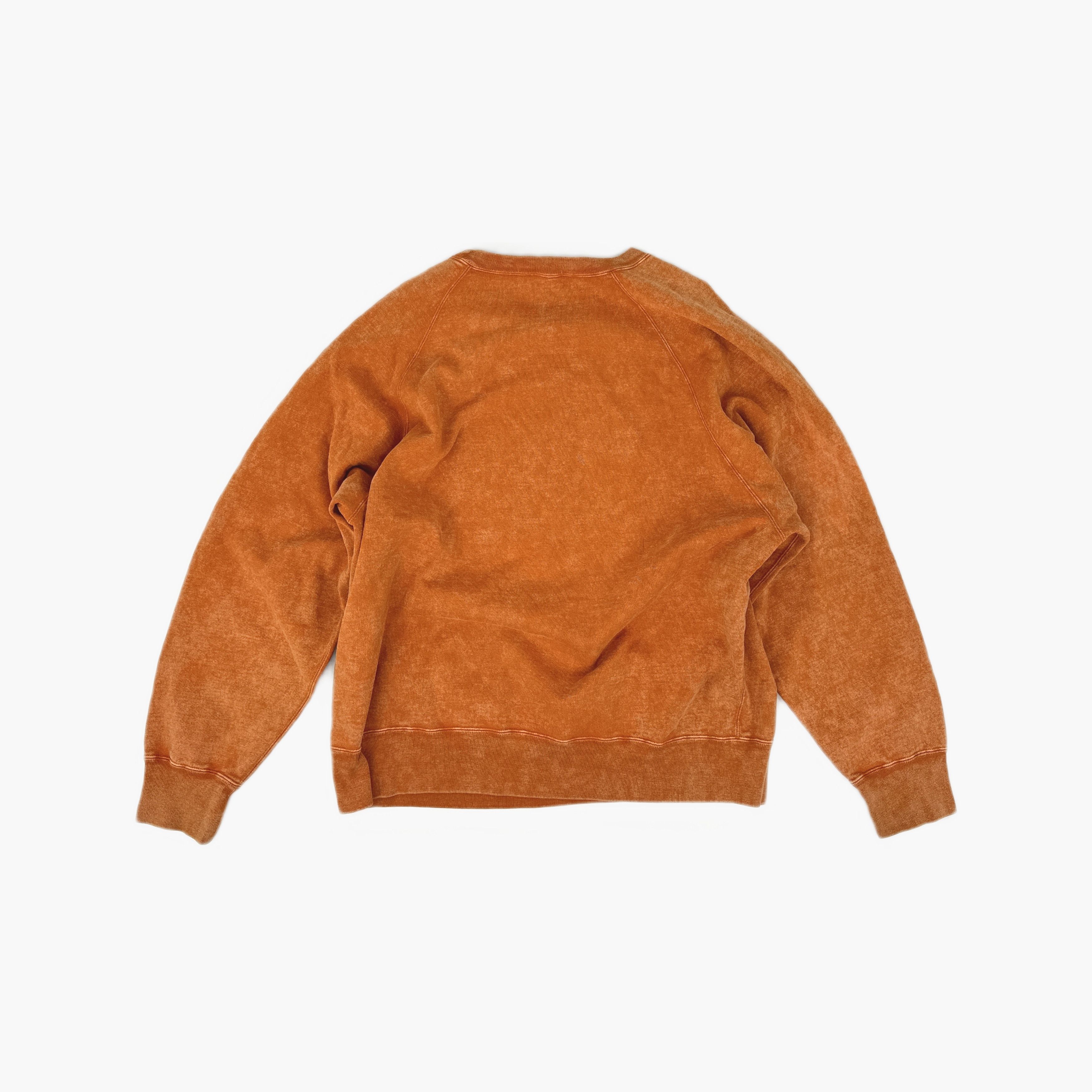 Bape A Bathing Ape Orange Ape Head Sweatshirt XL Size US XL / EU 56 / 4 - 2 Thumbnail