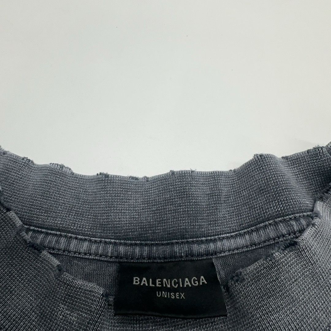Balenciaga Balenciaga Embroidered Logo T-Shirt Size XL Size US XL / EU 56 / 4 - 5 Thumbnail
