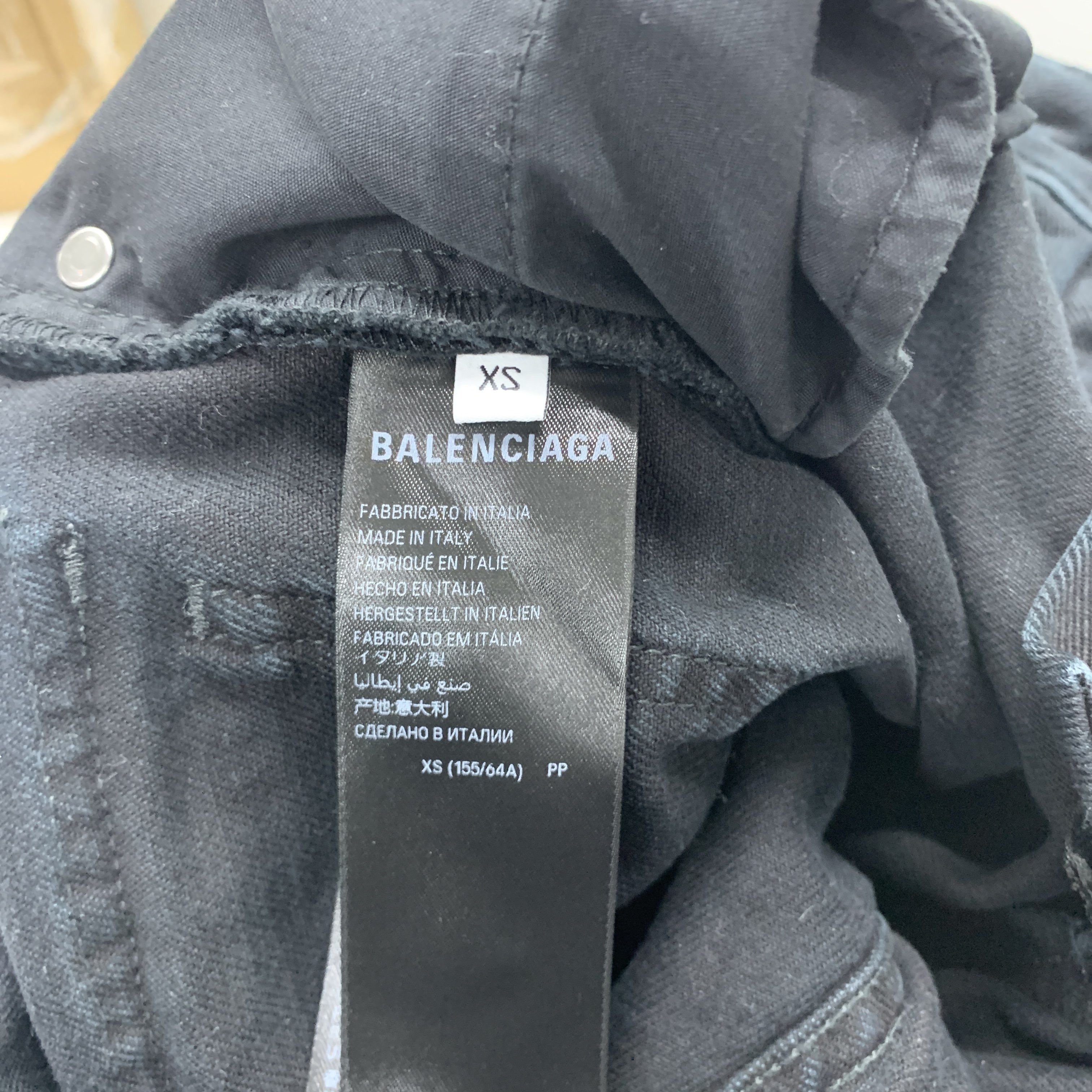 Balenciaga Balenciaga Logo Cargo Denim Pants Size 28 Size US 28 / EU 44 - 3 Thumbnail