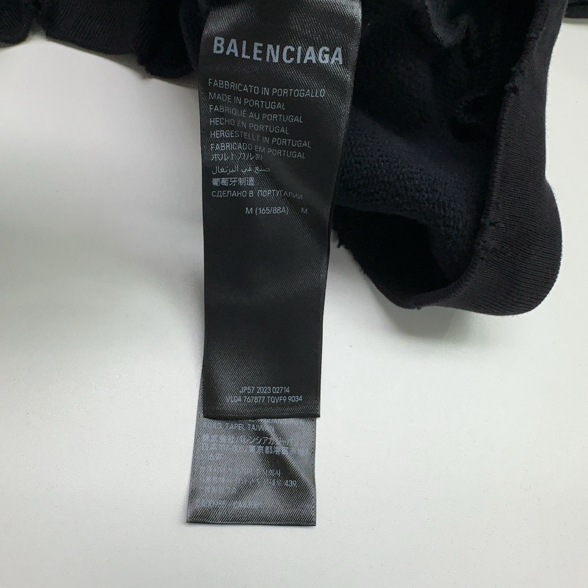 Balenciaga Balenciaga Logo Graphic Hoodie Size M Size US M / EU 48-50 / 2 - 3 Thumbnail