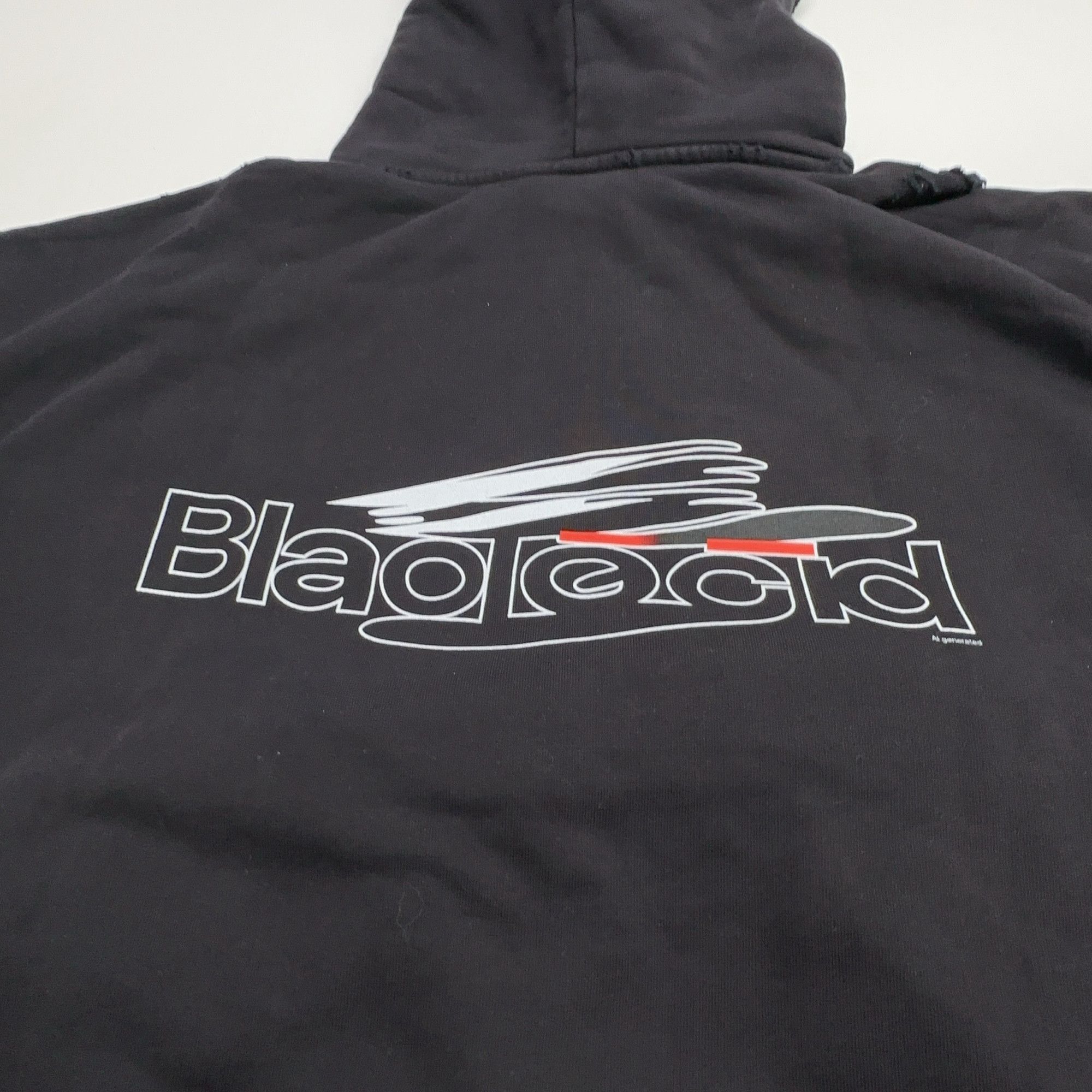 Balenciaga Balenciaga Logo Graphic Hoodie Size M Size US M / EU 48-50 / 2 - 5 Thumbnail