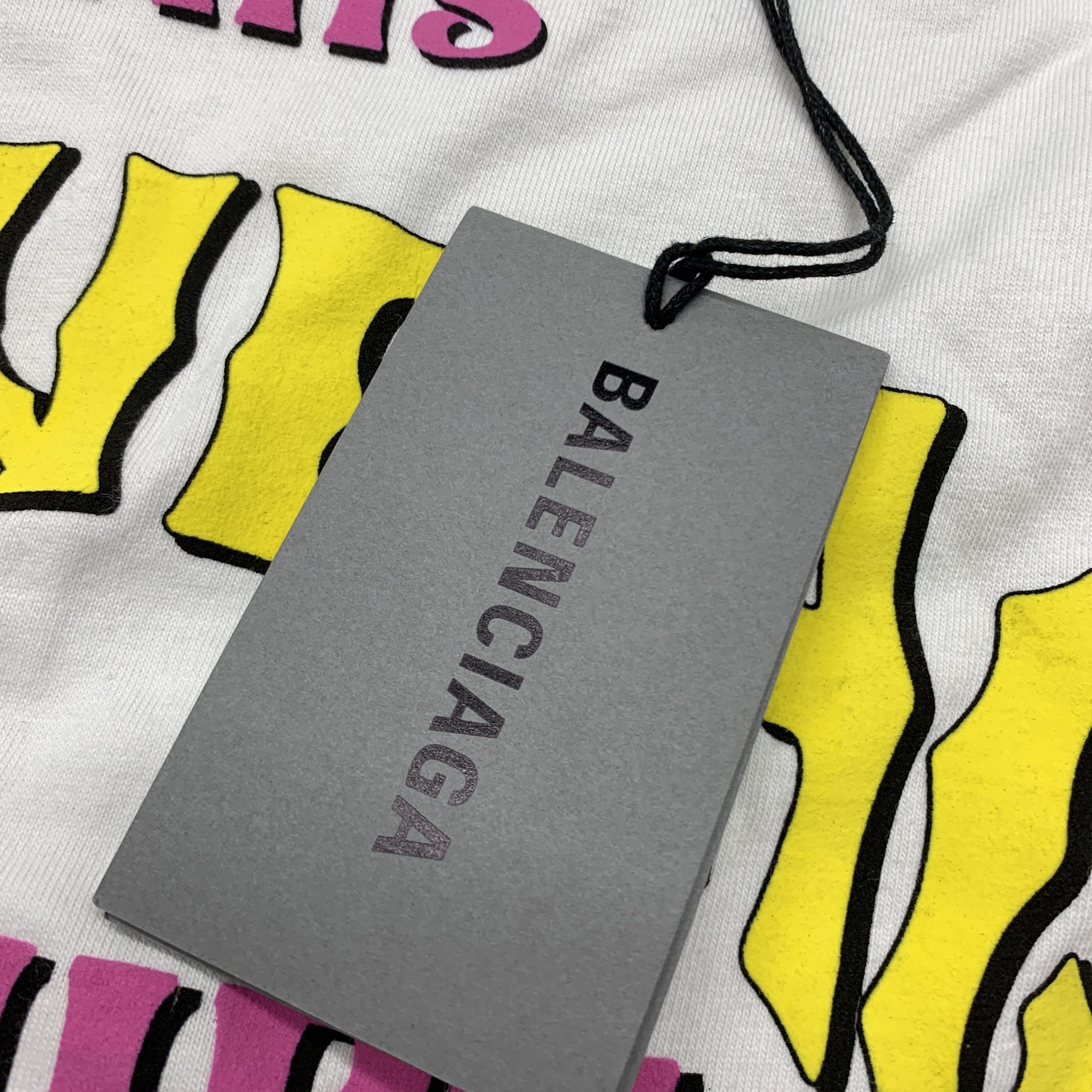 Balenciaga Balenciaga Graphic Print T-Shirt Size XS Size US XS / EU 42 / 0 - 4 Thumbnail