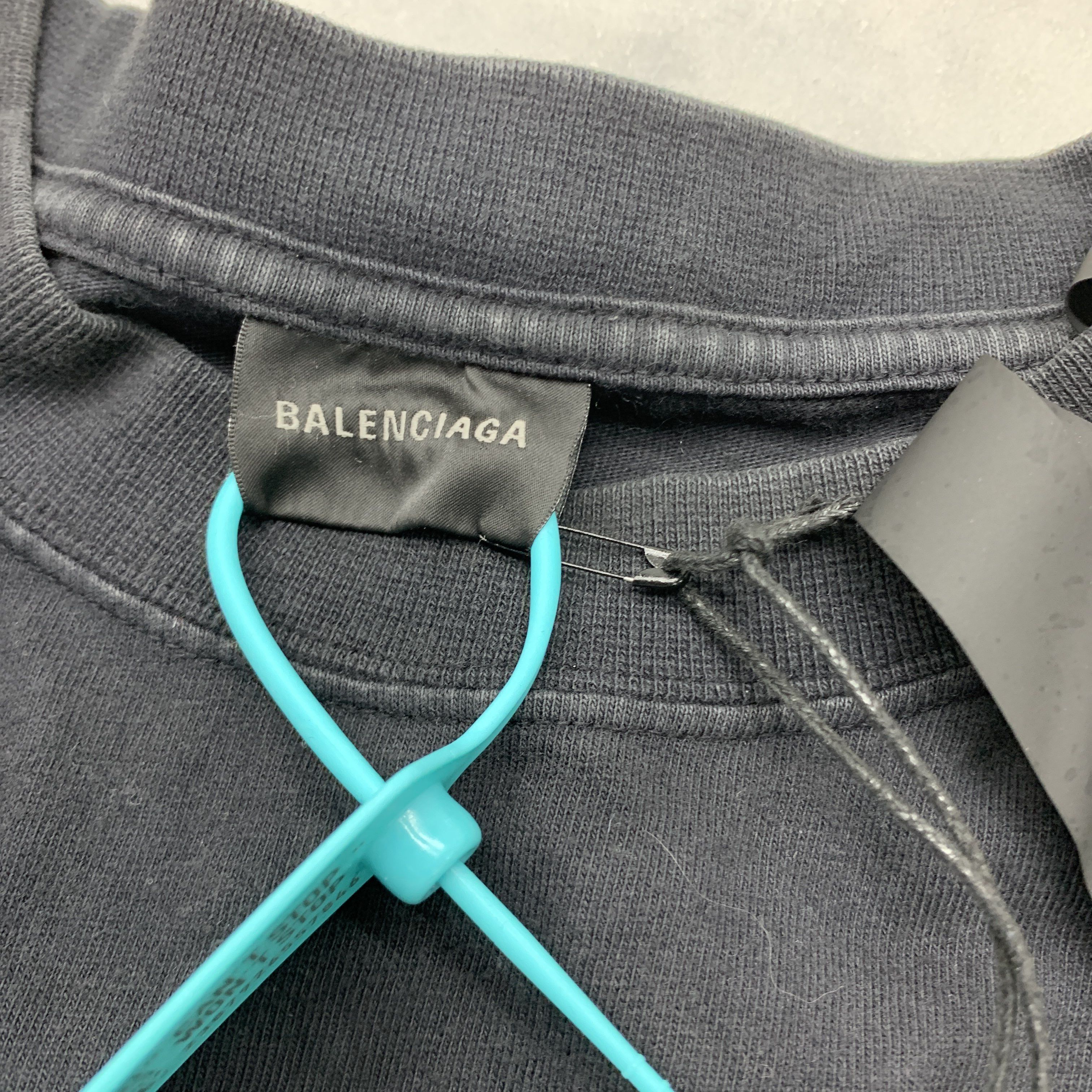 Balenciaga Balenciaga Flame Logo T-Shirt Size XL Size US XL / EU 56 / 4 - 2 Thumbnail