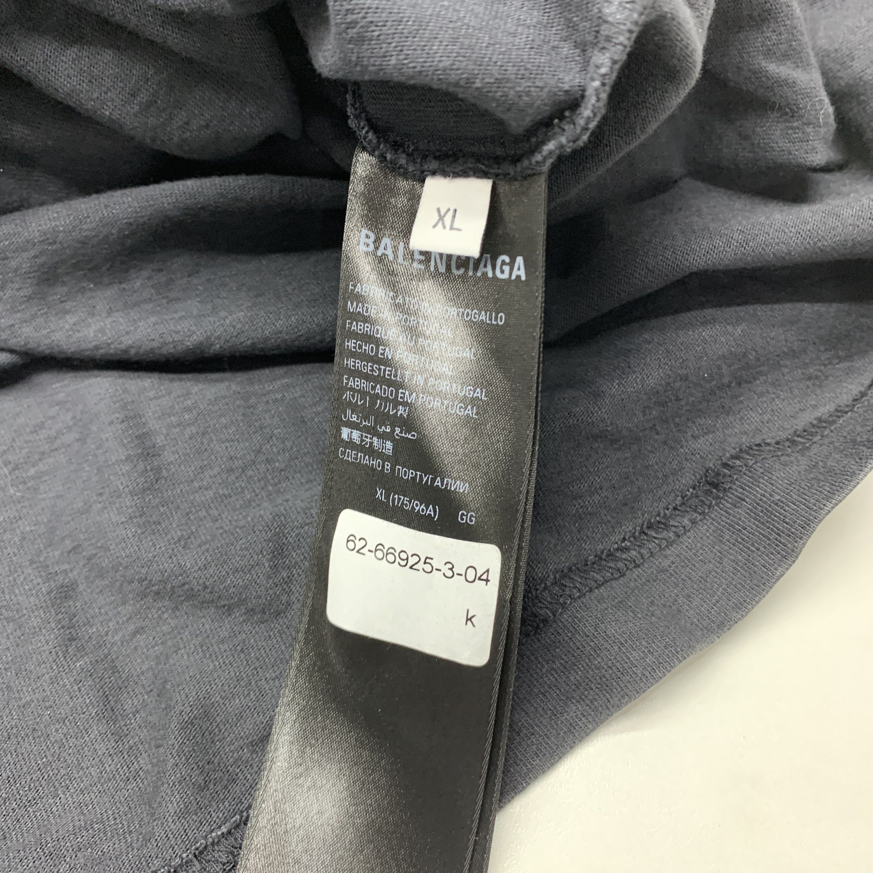 Balenciaga Balenciaga Flame Logo T-Shirt Size XL Size US XL / EU 56 / 4 - 3 Thumbnail