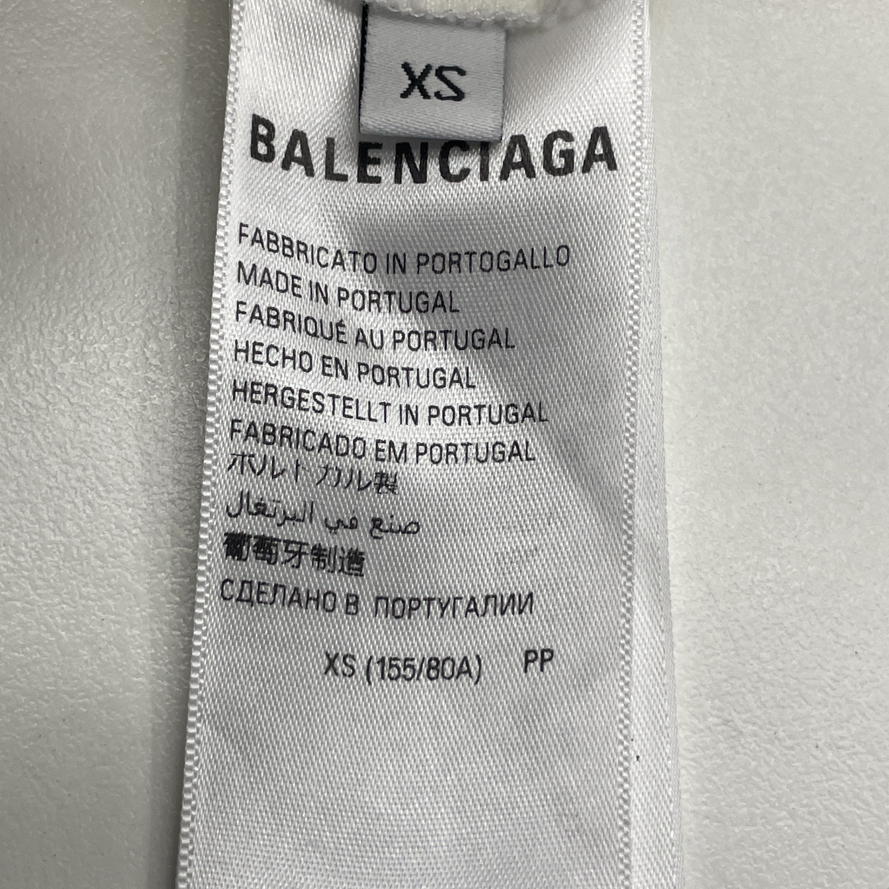 Balenciaga Balenciaga Paris Graphic T-Shirt XS Size US XS / EU 42 / 0 - 4 Thumbnail