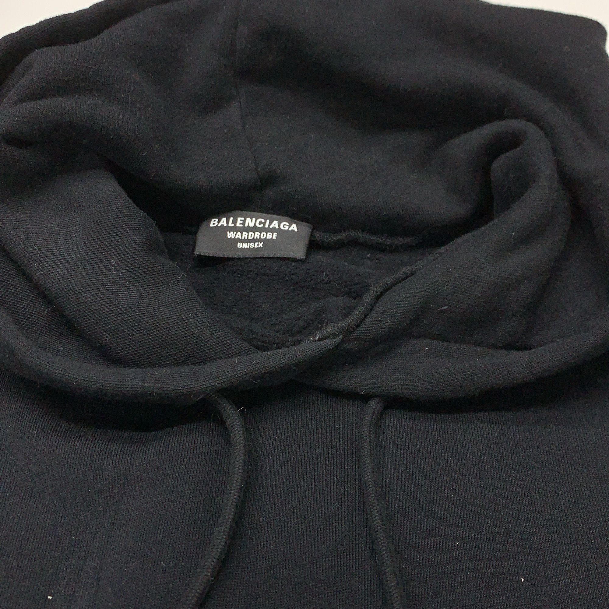 Balenciaga Balenciaga Logo Print Hoodie Black XS Size US XS / EU 42 / 0 - 6 Thumbnail