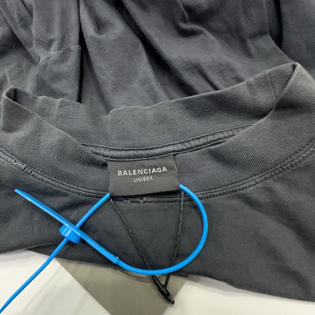 Balenciaga Balenciaga Logo Long Sleeve T-Shirt Size S Size US S / EU 44-46 / 1 - 3 Thumbnail