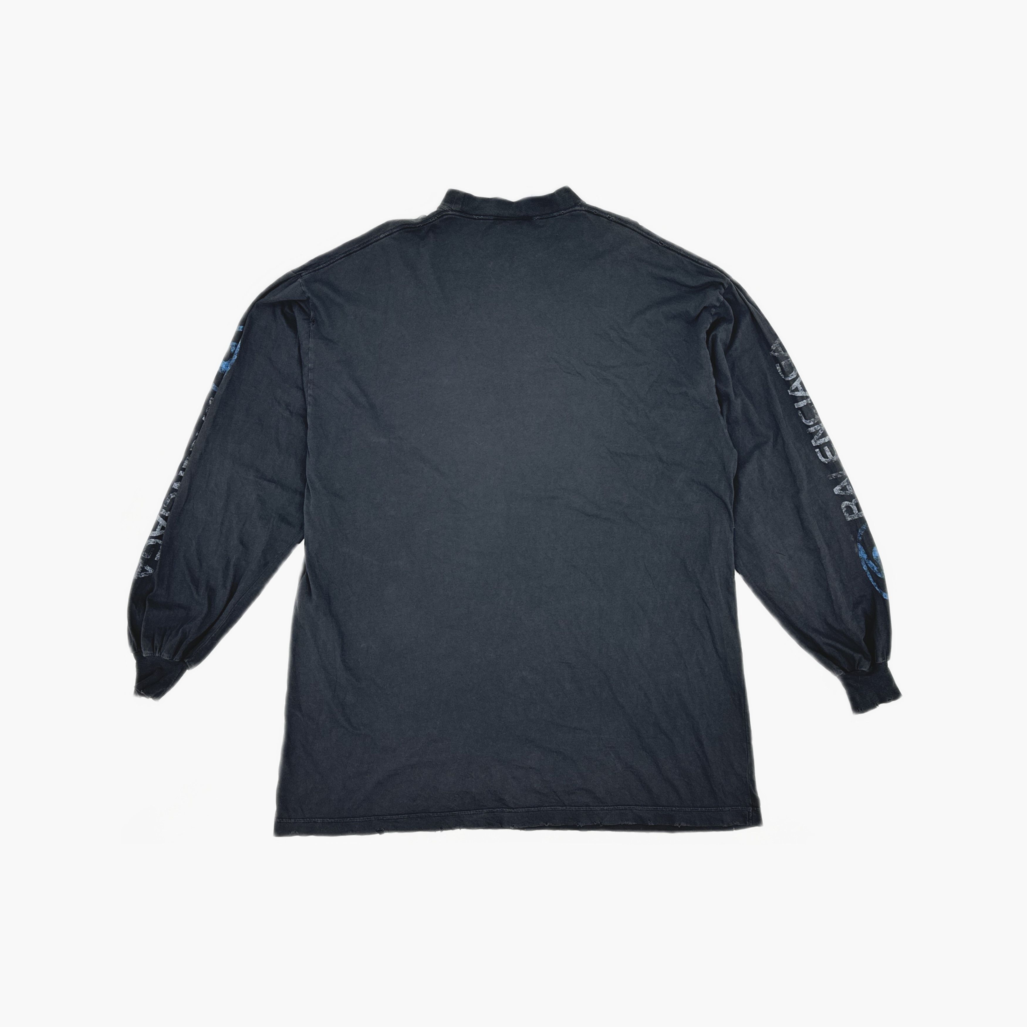 Balenciaga Balenciaga Logo Long Sleeve T-Shirt Size S Size US S / EU 44-46 / 1 - 2 Thumbnail