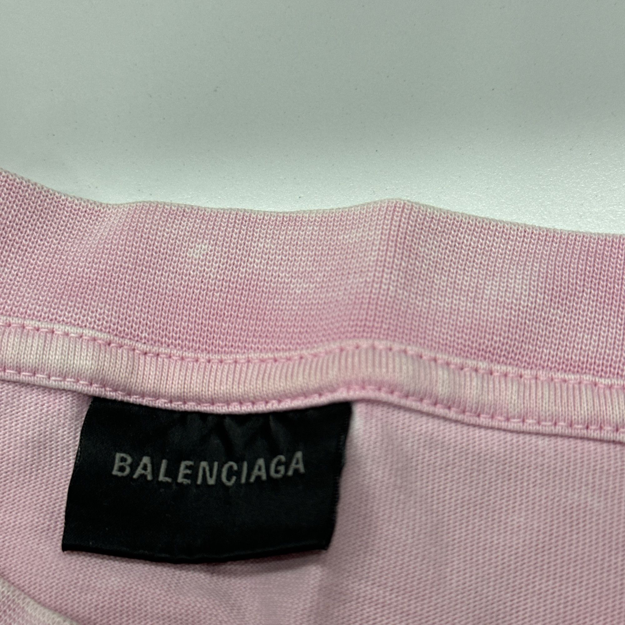 Balenciaga Balenciaga Blurred Logo T-Shirt Size XS Size XS / US 0-2 / IT 36-38 - 5 Thumbnail