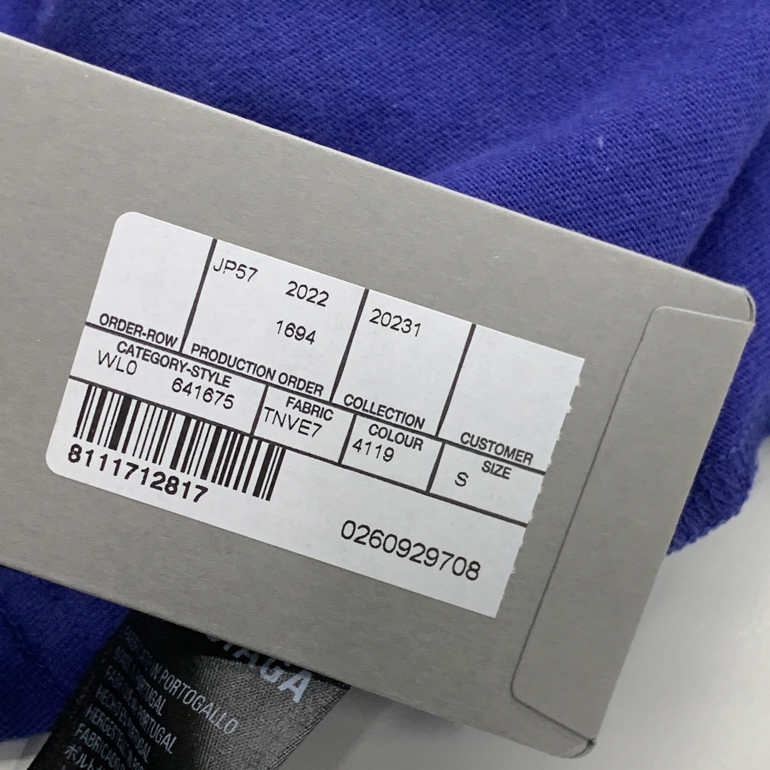 Balenciaga Balenciaga Wave Logo T-Shirt Blue Size S Size US S / EU 44-46 / 1 - 5 Thumbnail