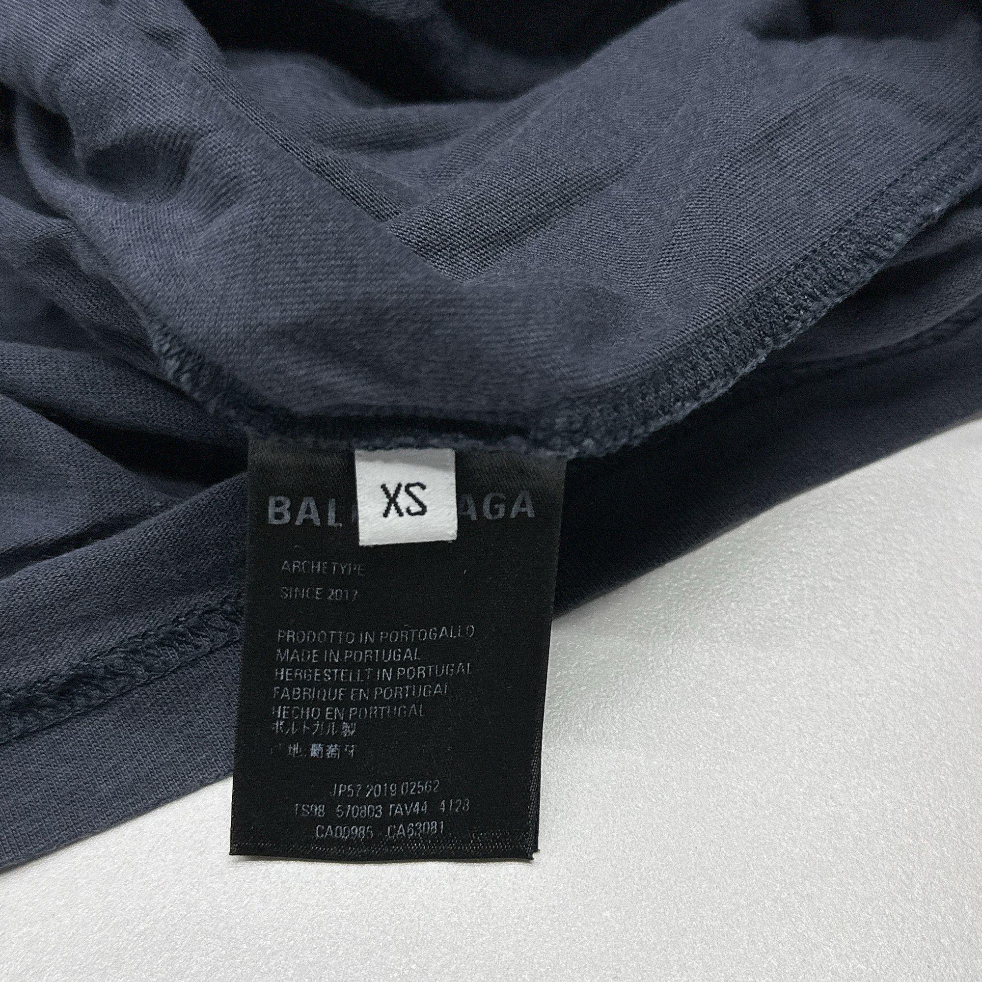 Balenciaga Balenciaga Logo Print T-Shirt XS Size US XS / EU 42 / 0 - 4 Thumbnail