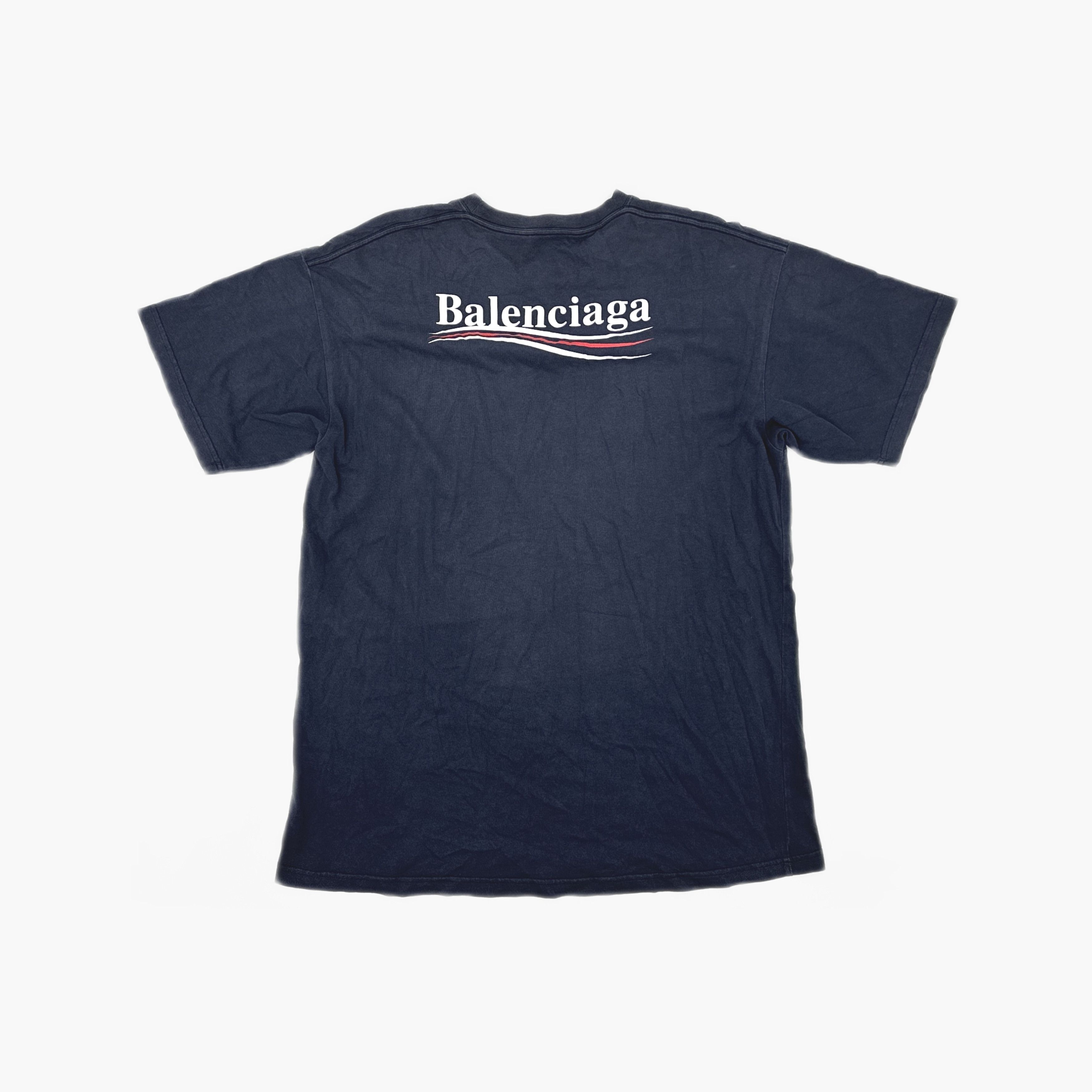 Balenciaga Balenciaga Logo Print T-Shirt XS Size US XS / EU 42 / 0 - 2 Thumbnail