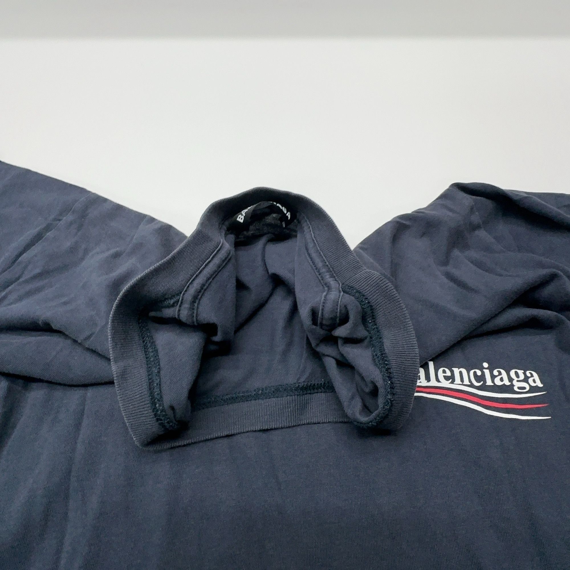Balenciaga Balenciaga Logo Print T-Shirt XS Size US XS / EU 42 / 0 - 5 Thumbnail