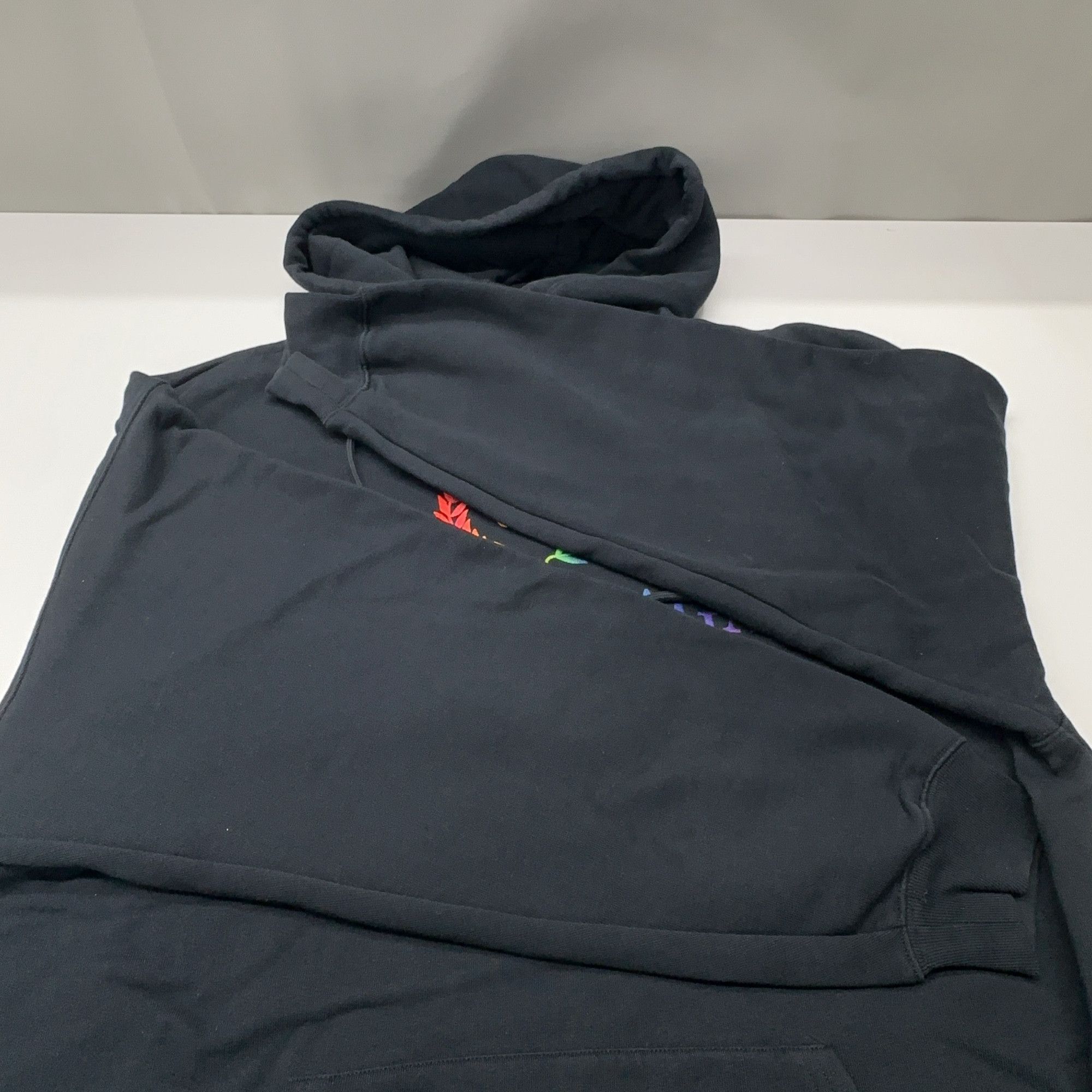 Balenciaga Balenciaga Rainbow Logo Hoodie XS Size US XS / EU 42 / 0 - 7 Thumbnail