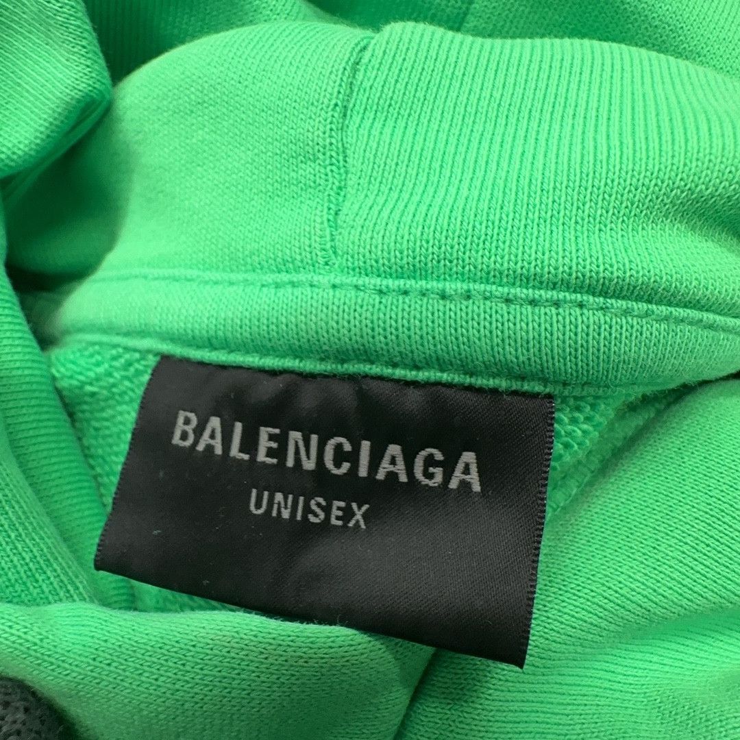 Balenciaga Balenciaga Wave Logo Hoodie Size XL Size US XL / EU 56 / 4 - 5 Thumbnail