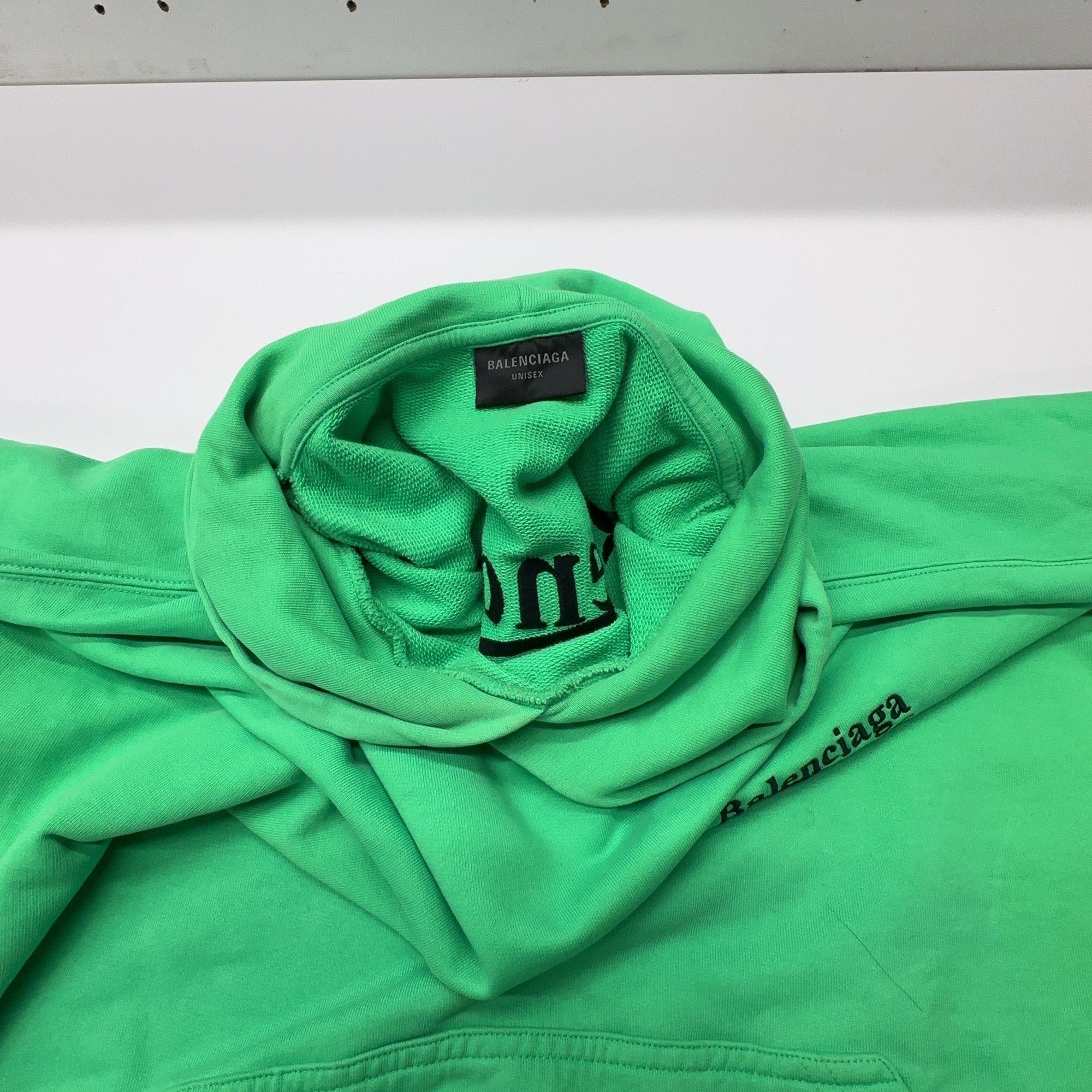 Balenciaga Balenciaga Wave Logo Hoodie Size XL Size US XL / EU 56 / 4 - 6 Thumbnail