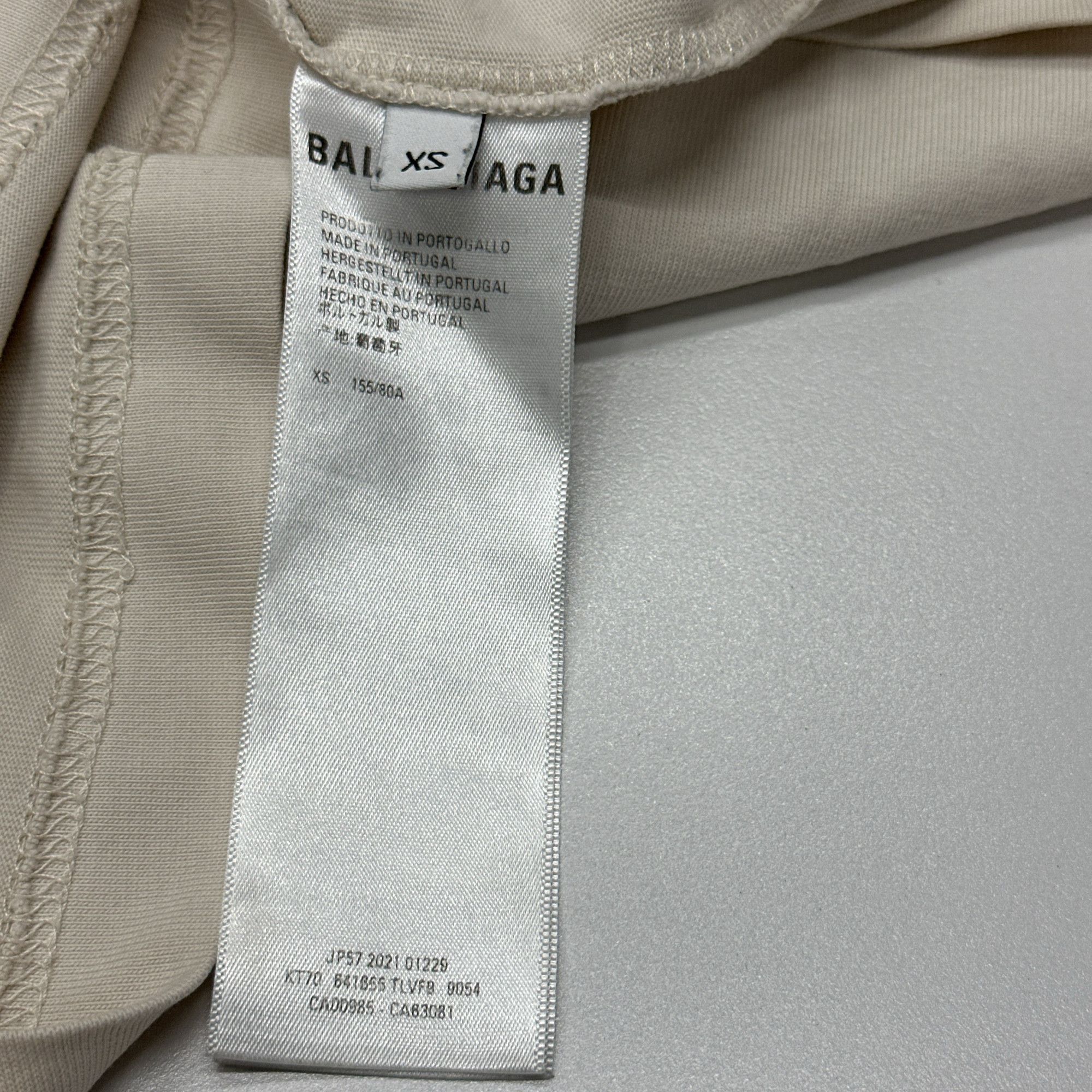 Balenciaga Balenciaga Logo T-Shirt Size XS Size US XS / EU 42 / 0 - 3 Thumbnail