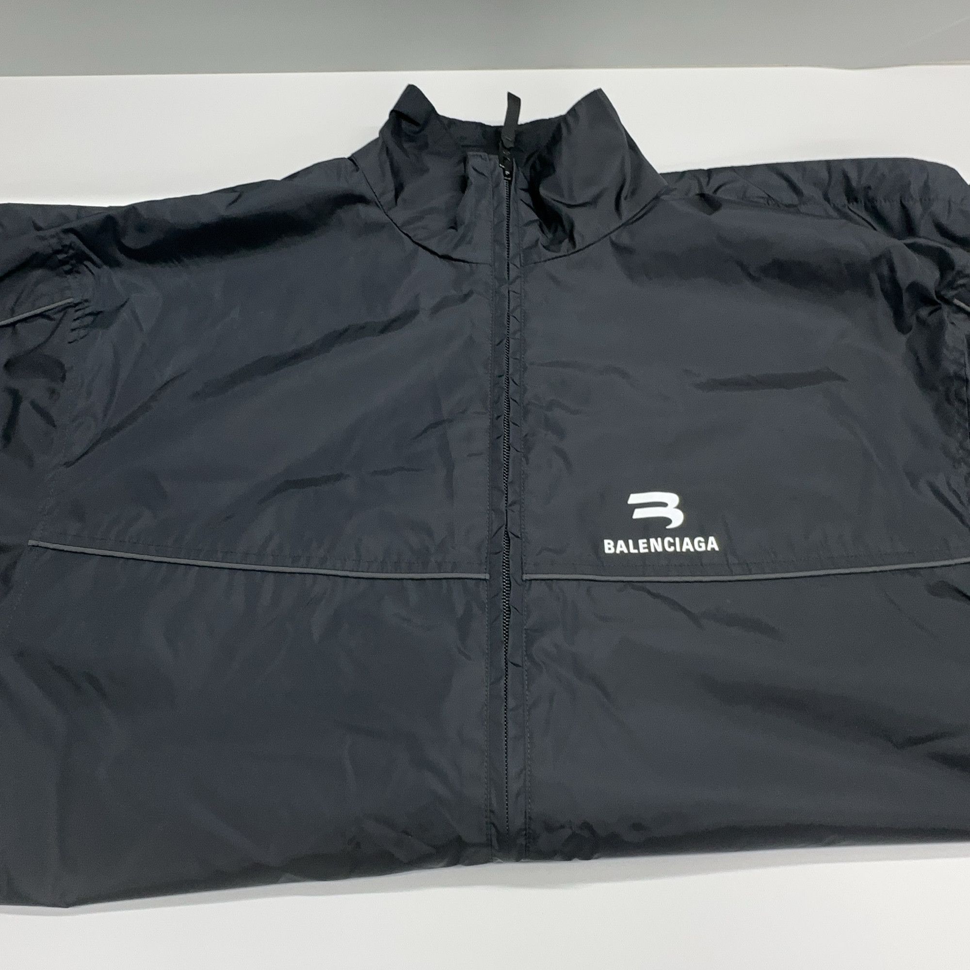 Balenciaga Balenciaga Logo Zip Windbreaker Size XS Size US S / EU 44-46 / 1 - 7 Thumbnail